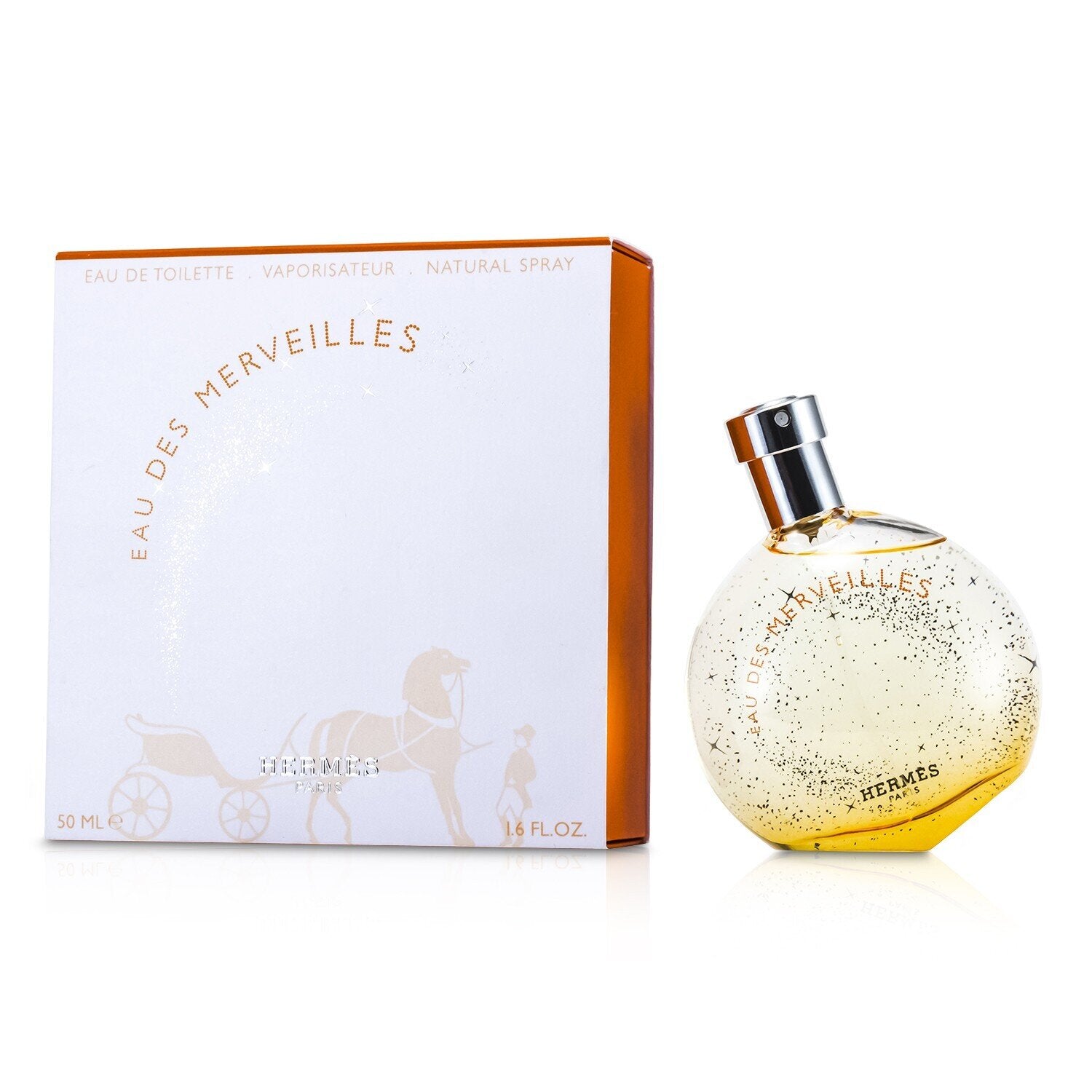 Hermes Eau Des Merveilles Eau De Toilette Spray 50ml/1.6oz
