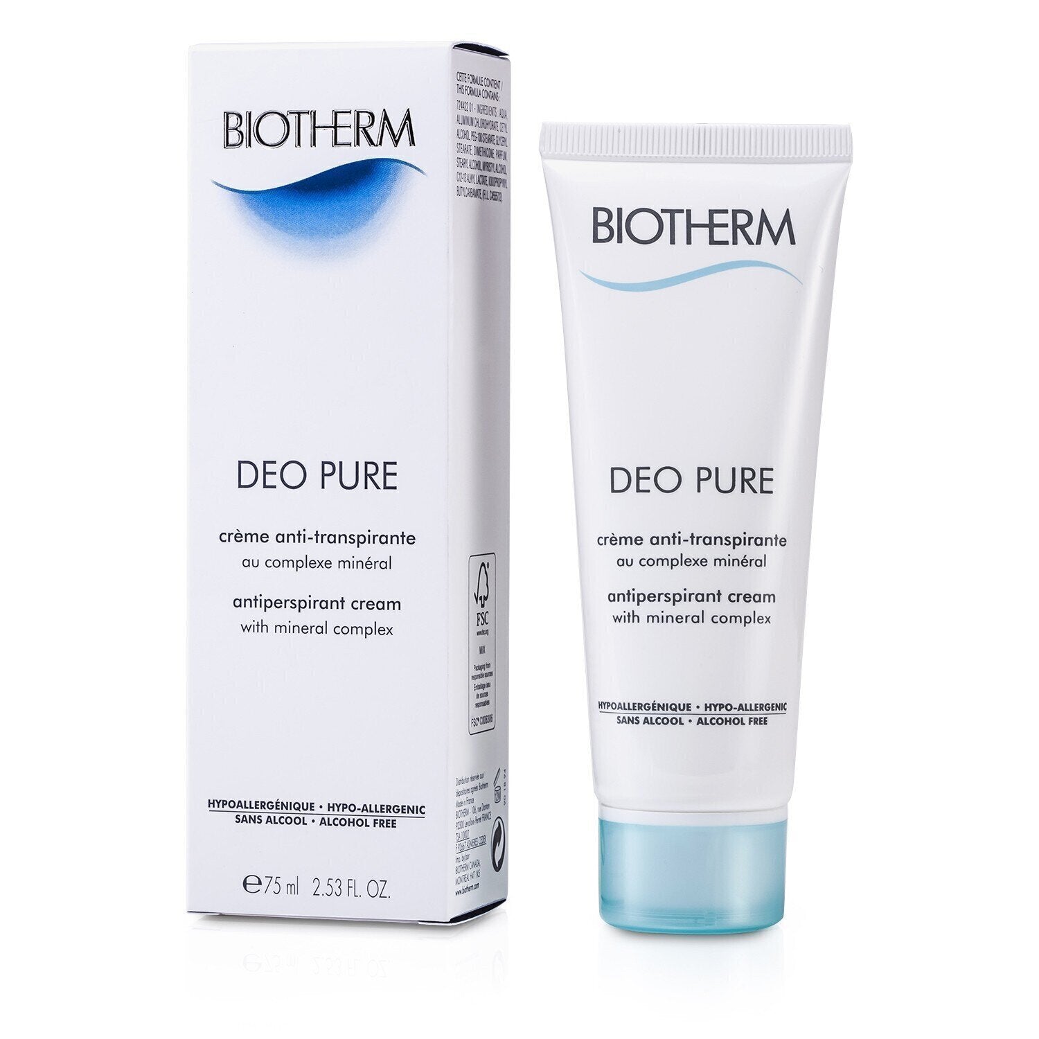 Biotherm Deo Pure Antiperspirant Cream 75ml/2.53oz