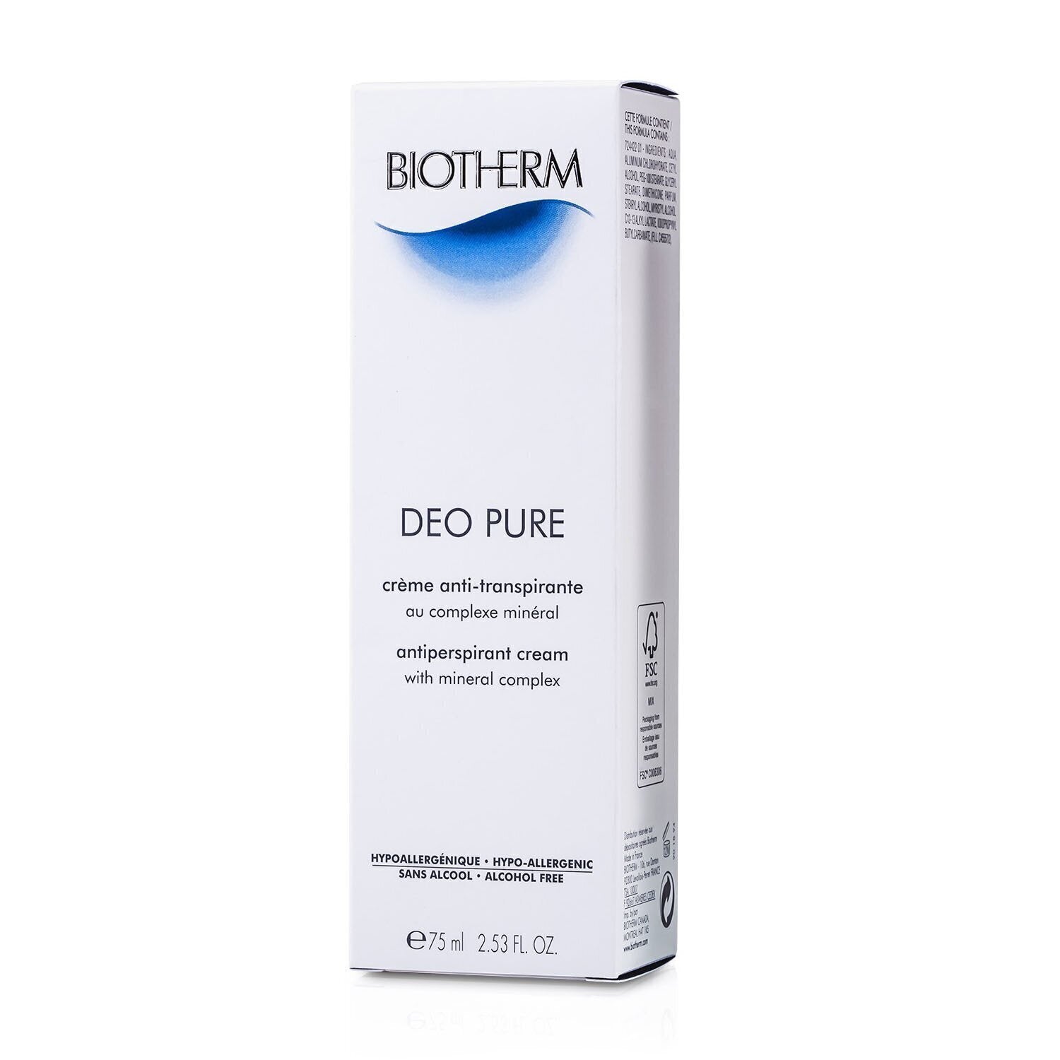 Biotherm Deo Pure Antiperspirant Cream 75ml/2.53oz