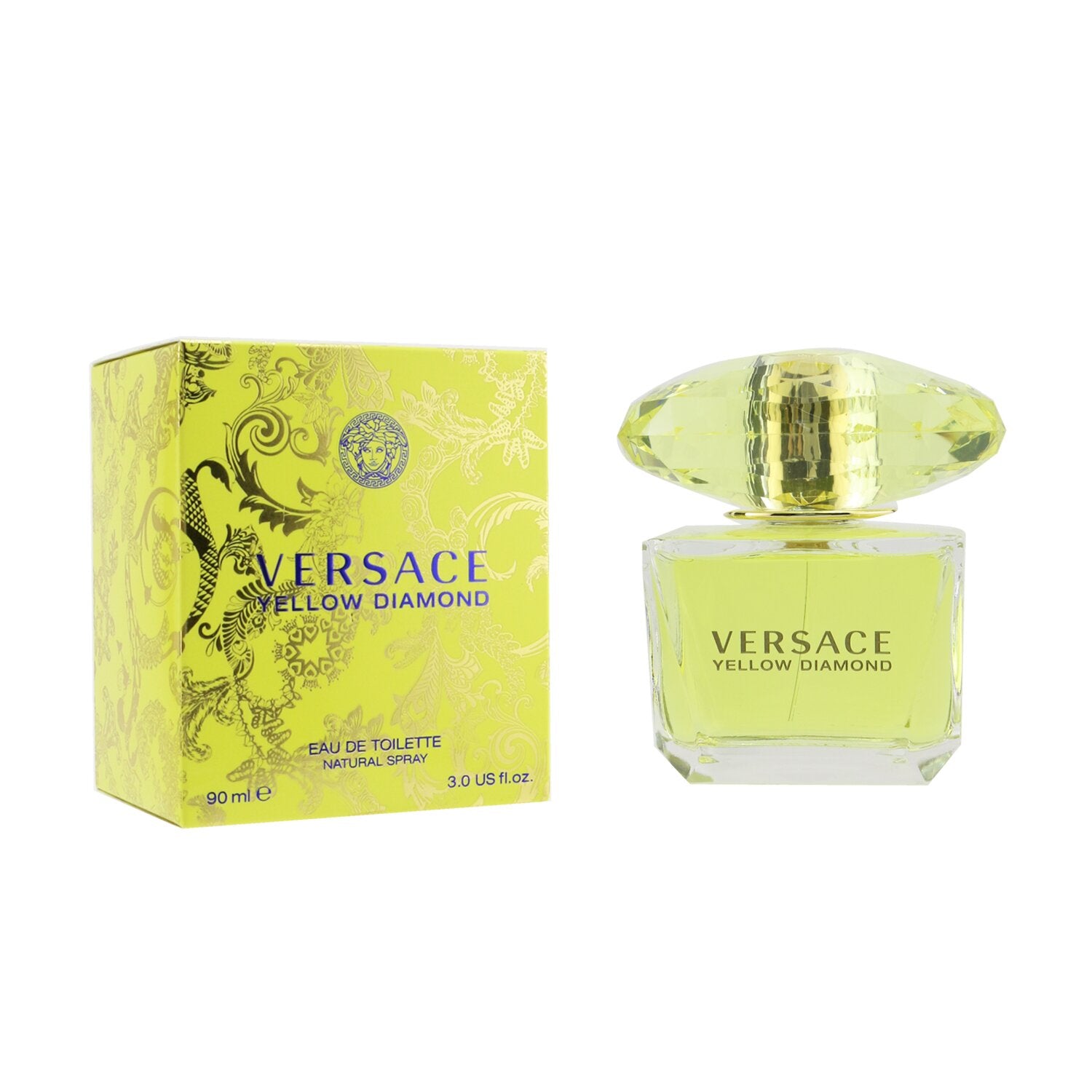 Versace Yellow Diamond Eau De Toilette Spray 90ml/3oz