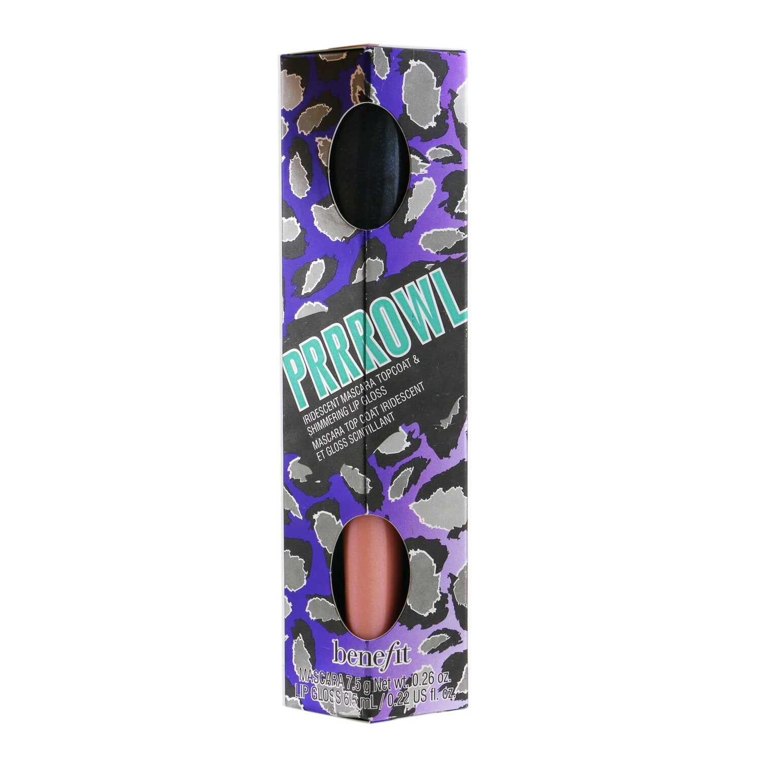 Benefit Prrrowl Iridescent Mascara Topcoat & Shimmering Lip Gloss -