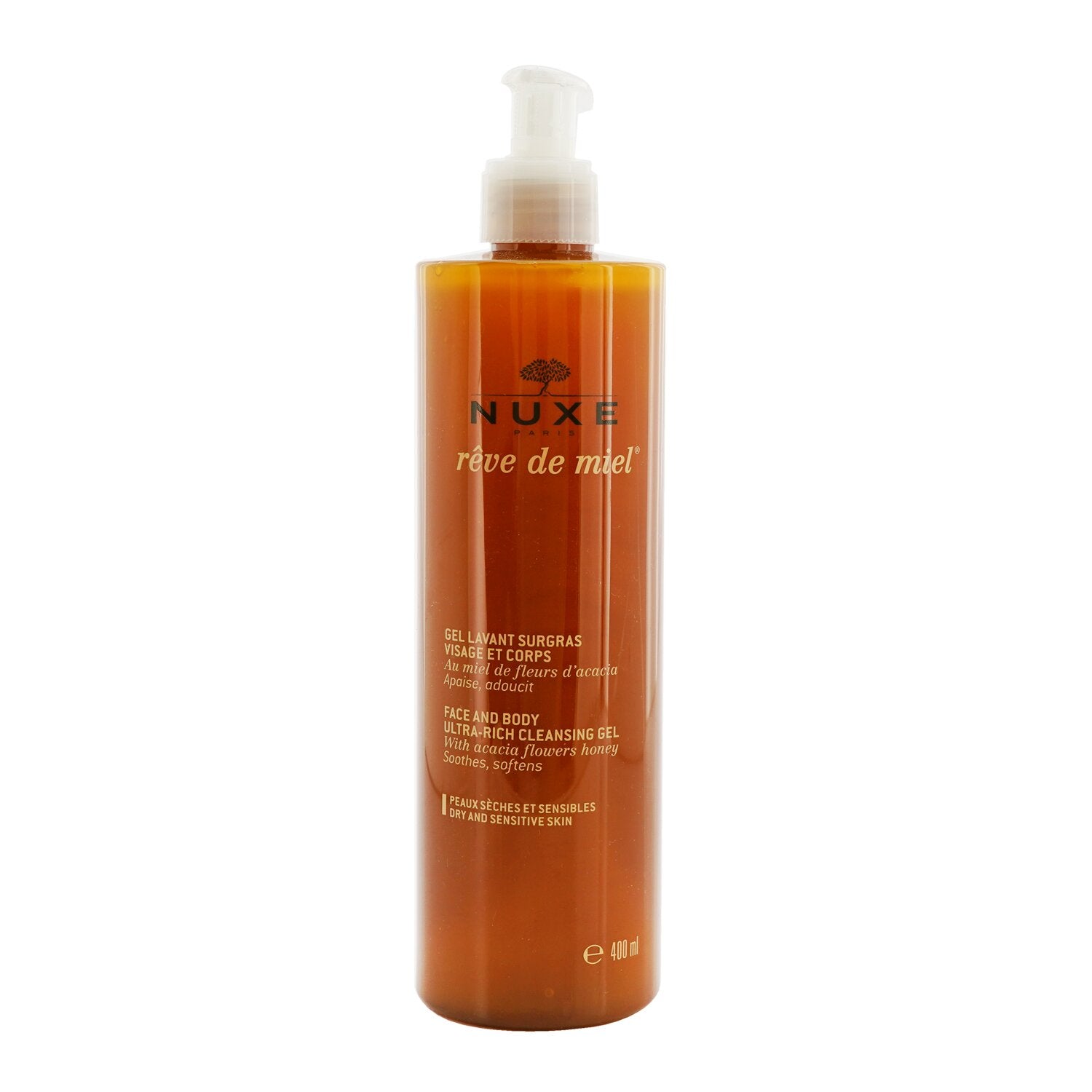 Nuxe Reve De Miel Face & Body Ultra-Rich Cleansing Gel (Dry & Sensitive Skin) 4