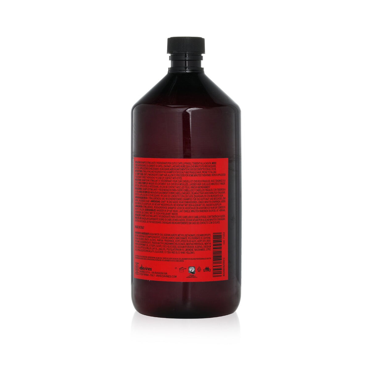 Davines Natural Tech Energizing Shampoo (For Scalp & Fragile, Thinning