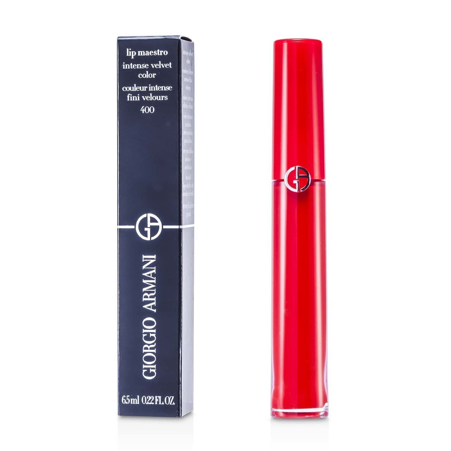 Giorgio Armani Lip Maestro Intense Velvet Color (Liquid Lipstick) - # 400 (The R