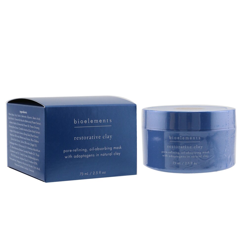 Bioelements Restorative Clay - Pore-Refining Facial Mask 73ml/2.5oz
