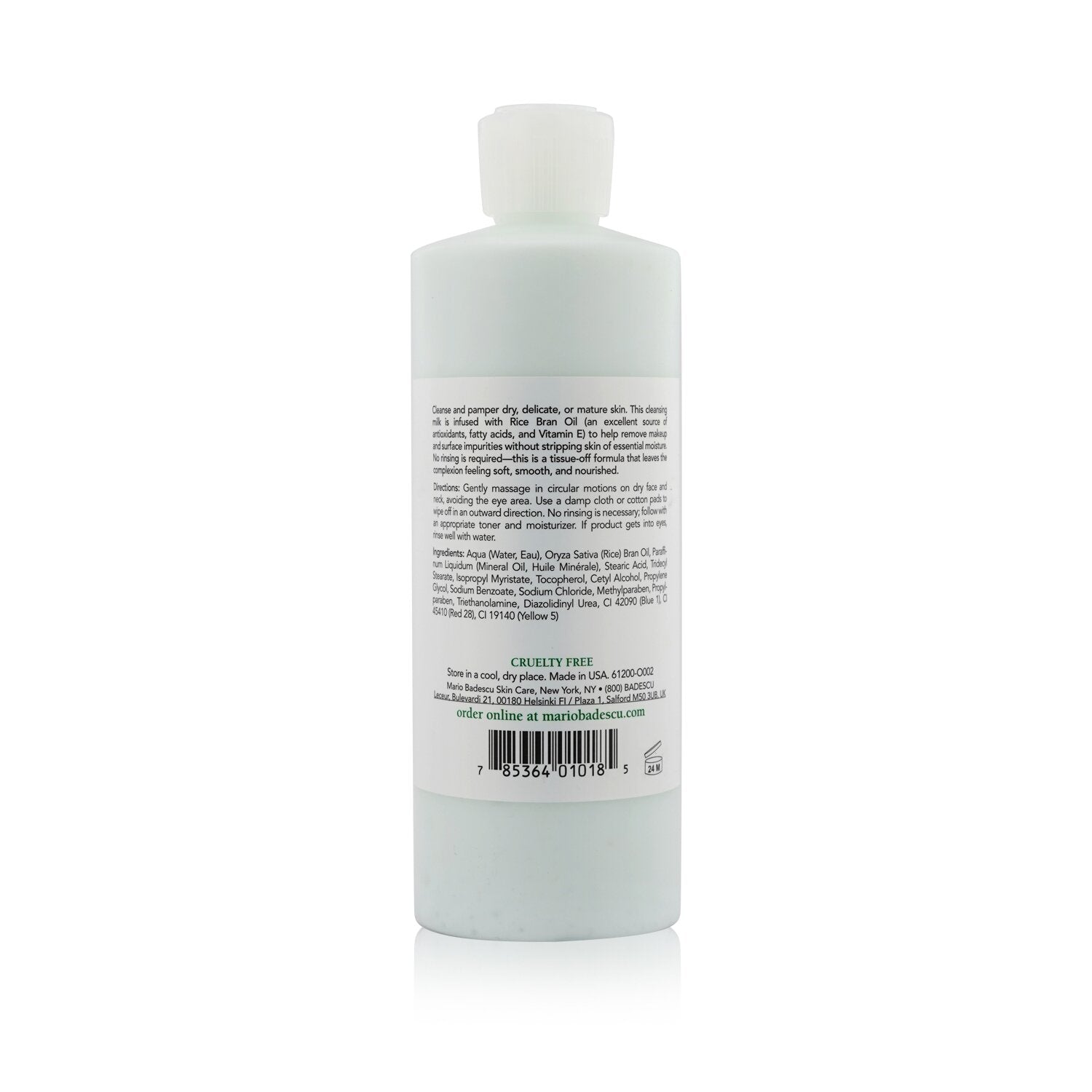 Mario Badescu Cleansing Milk With Carnation & Rice Oil - For Dry/ Sensitive Skin