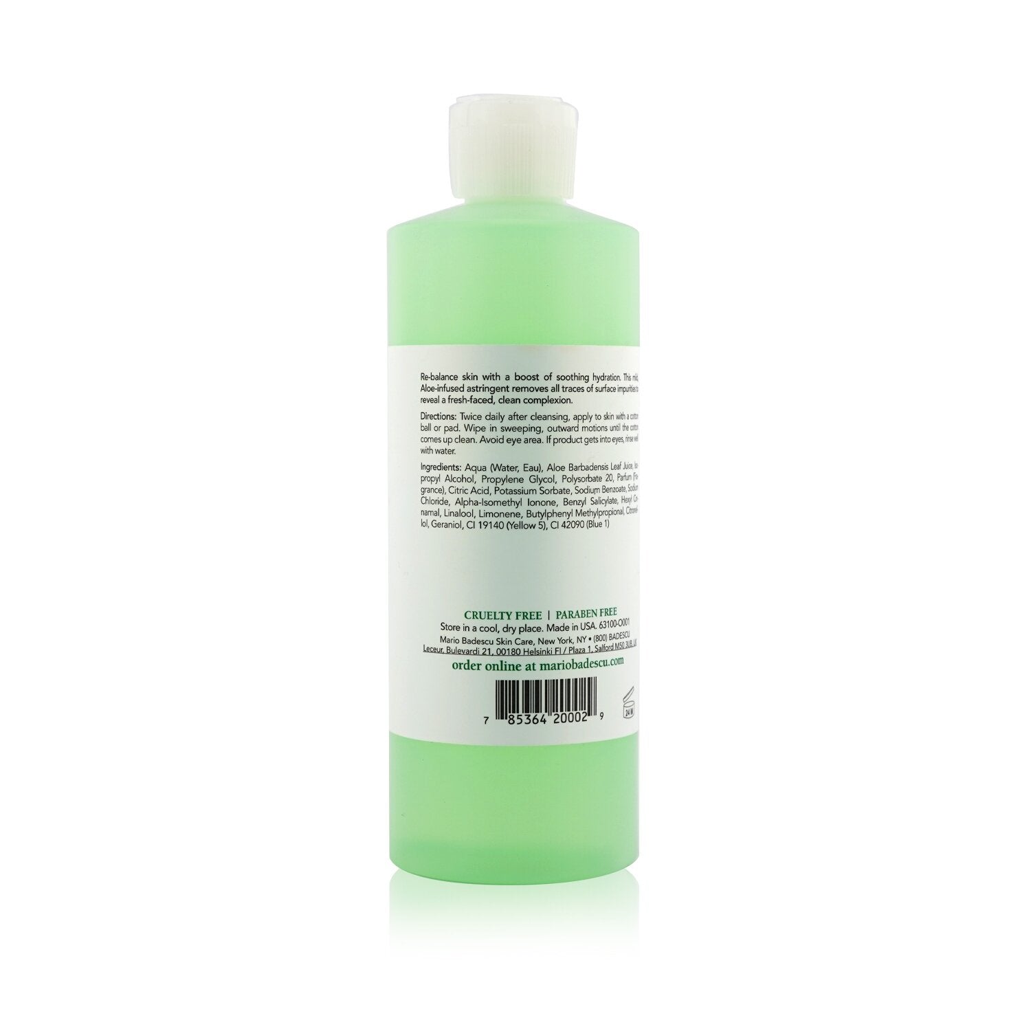 Mario Badescu Aloe Lotion - For Combination/ Dry/ Sensitive Skin Types 472ml/16o