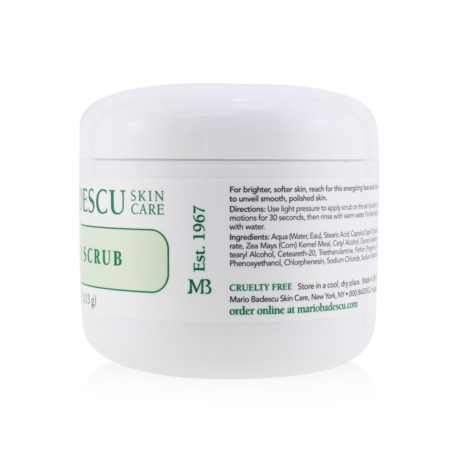Mario Badescu Kiwi Face Scrub - For All Skin Types 118ml/4oz