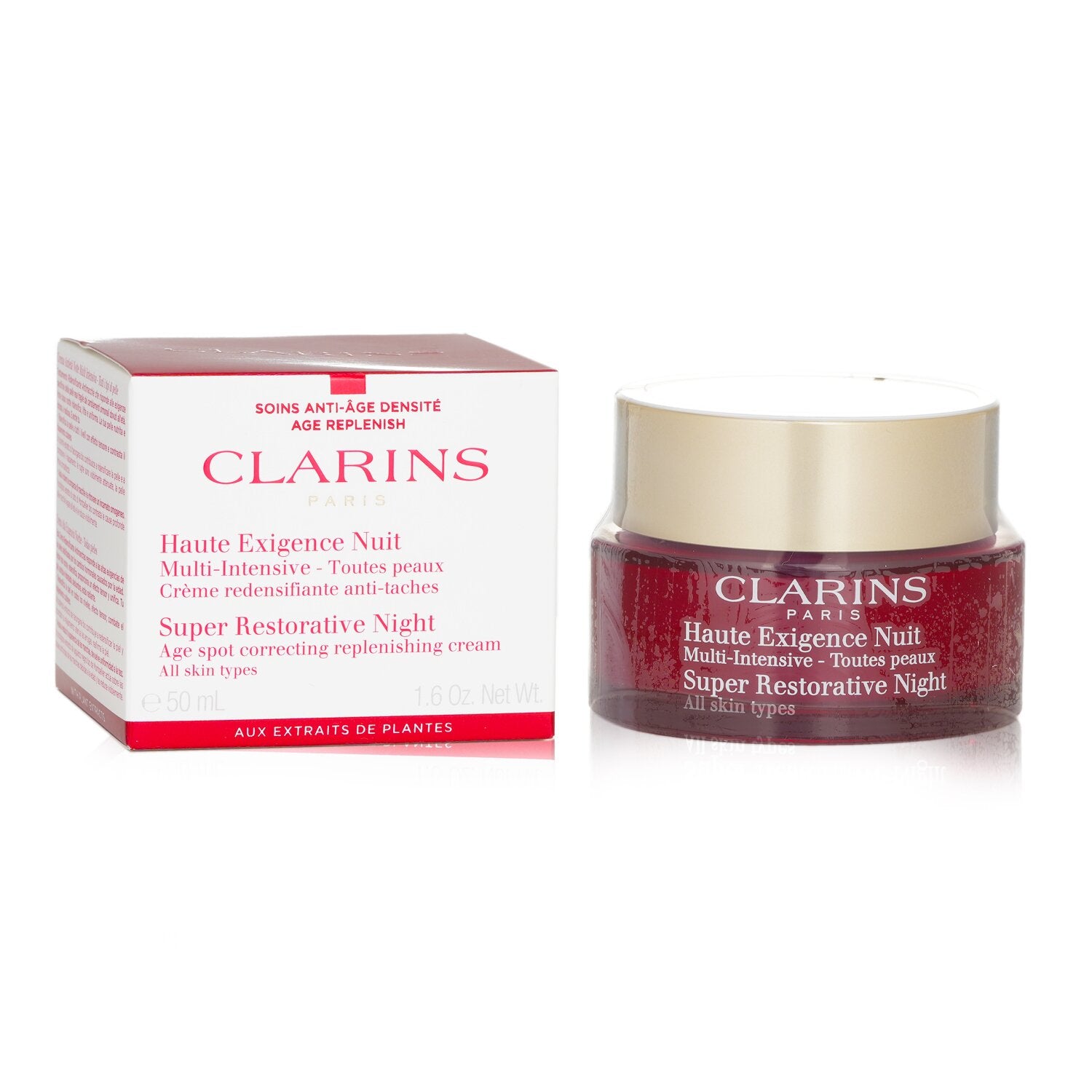 Clarins Super Restorative Night Age Spot Correcting Replenishing Cream 50ml/1.6o