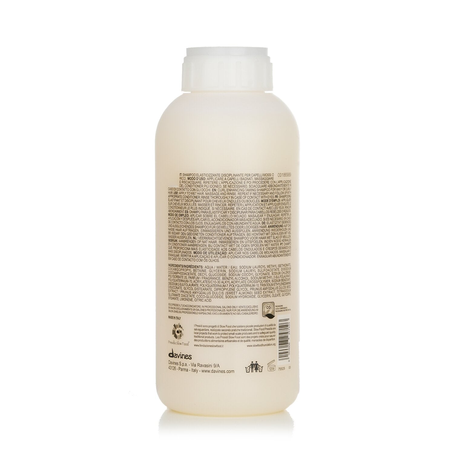 Davines Love Lovely Curl Enhancing Shampoo (For Wavy or Curly Hair) 1000ml/33.8o