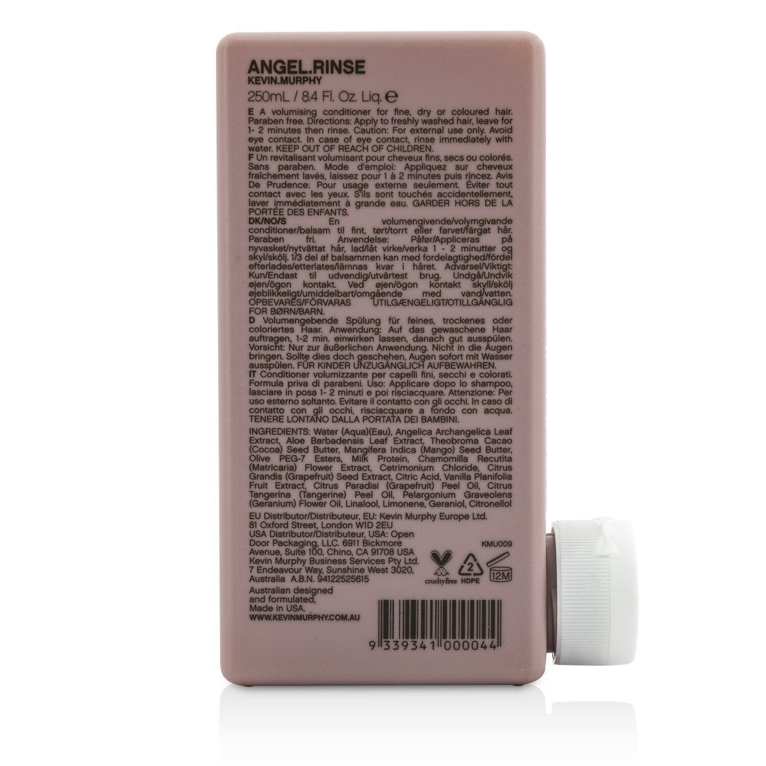 Kevin.Murphy Angel.Rinse (A Volumising Conditioner - For Fine, Dry or Coloured H