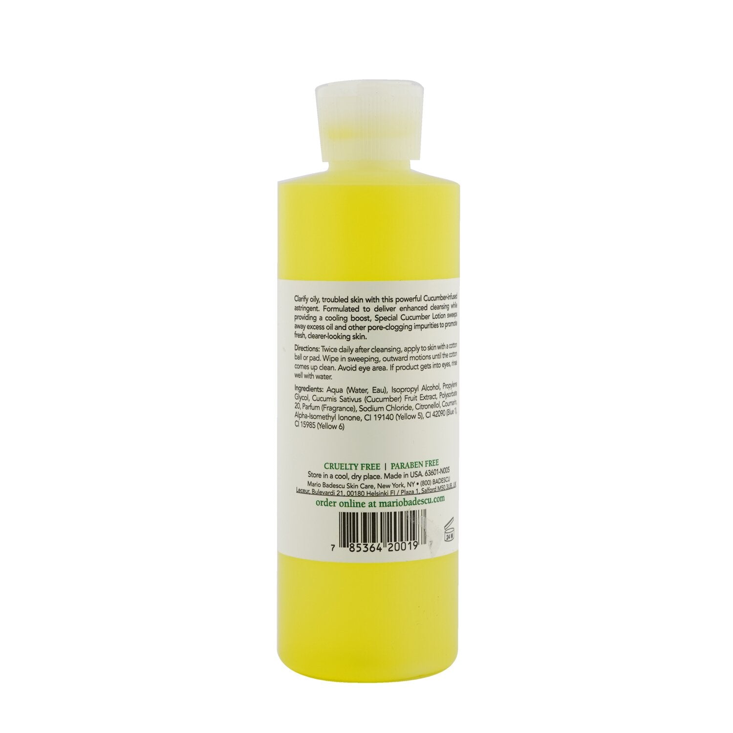 Mario Badescu Special Cucumber Lotion - For Combination/ Oily Skin Types 236ml/