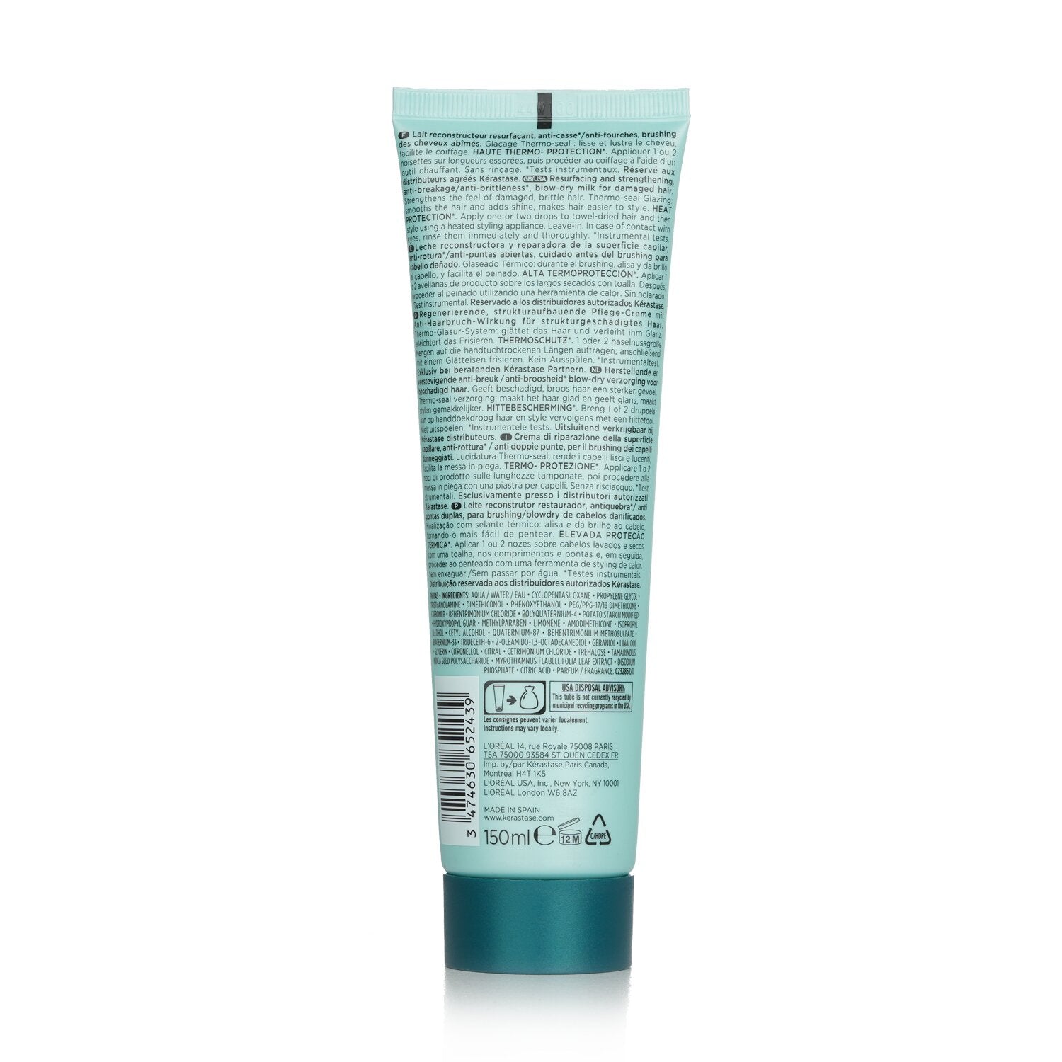 Kerastase Resistance Ciment Thermique Resurfacing Strengthening Milk Blow-Dry Ca