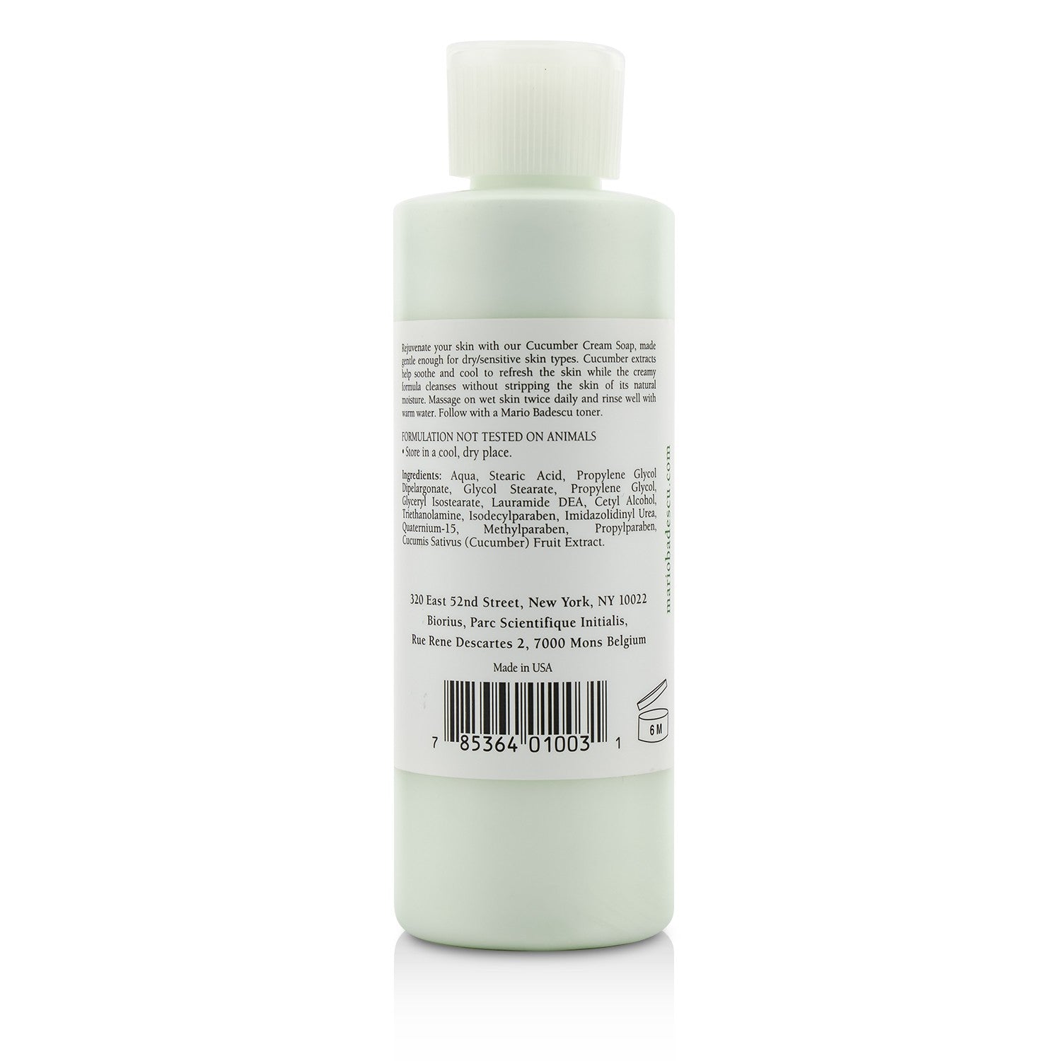 Mario Badescu Cucumber Cream Soap - For All Skin Types 177ml/6oz