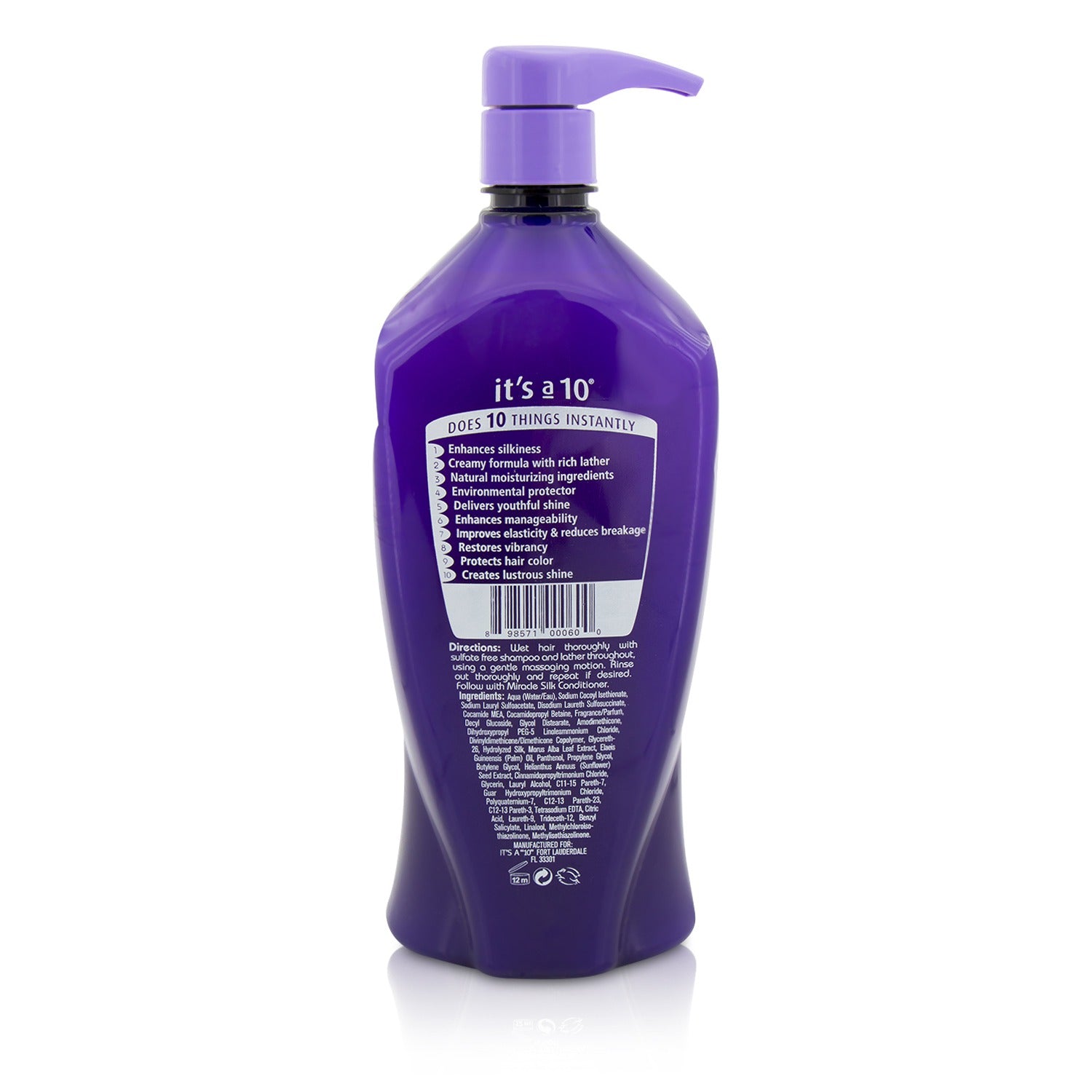It's A 10 Silk Express Miracle Silk Shampoo 1000ml/33.8oz