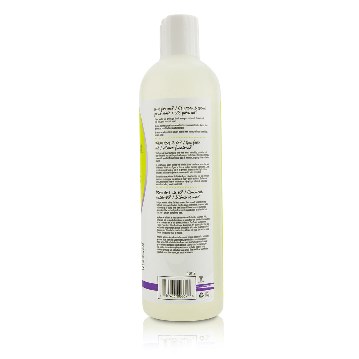 DevaCurl Light Defining Gel (Soft Hold No-Crunch Styler - Define & Control) 355m