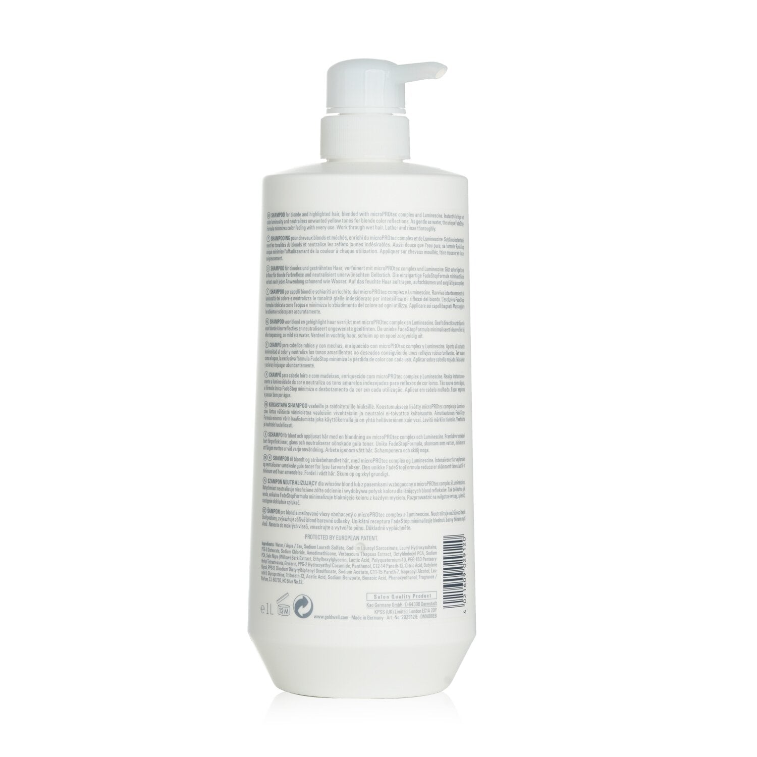Goldwell Dual Senses Blondes & Highlights Anti-Yellow Shampoo (Luminosity For Bl