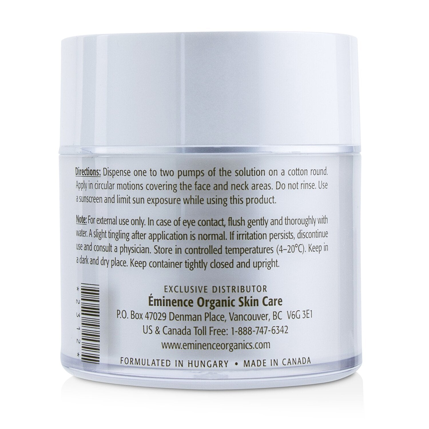 Eminence Calm Skin Chamomile Exfoliating Peel (with 35 Dual-Textured Cotton Roun