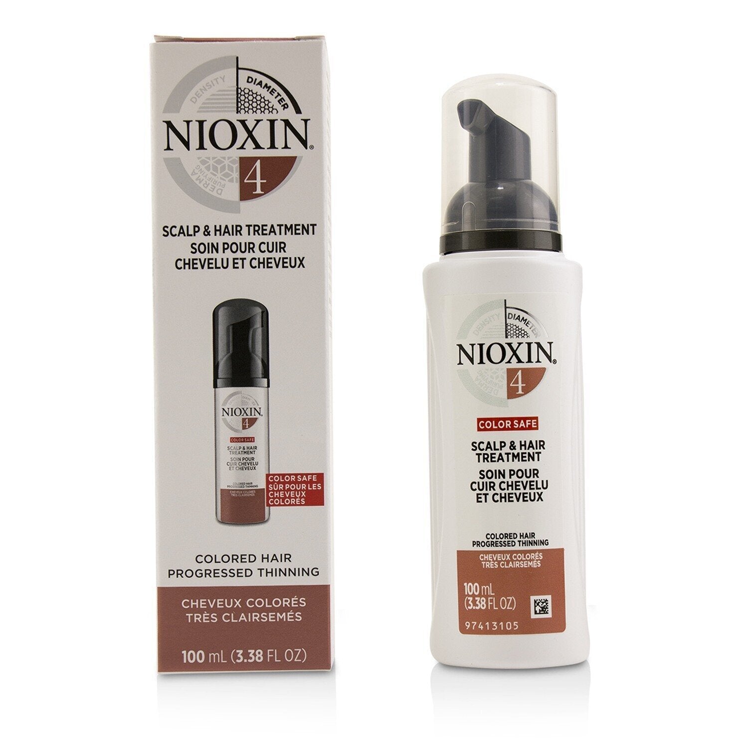 Nioxin Diameter System 4 Scalp & Hair Treatment (Colored Hair, Progressed Thinni