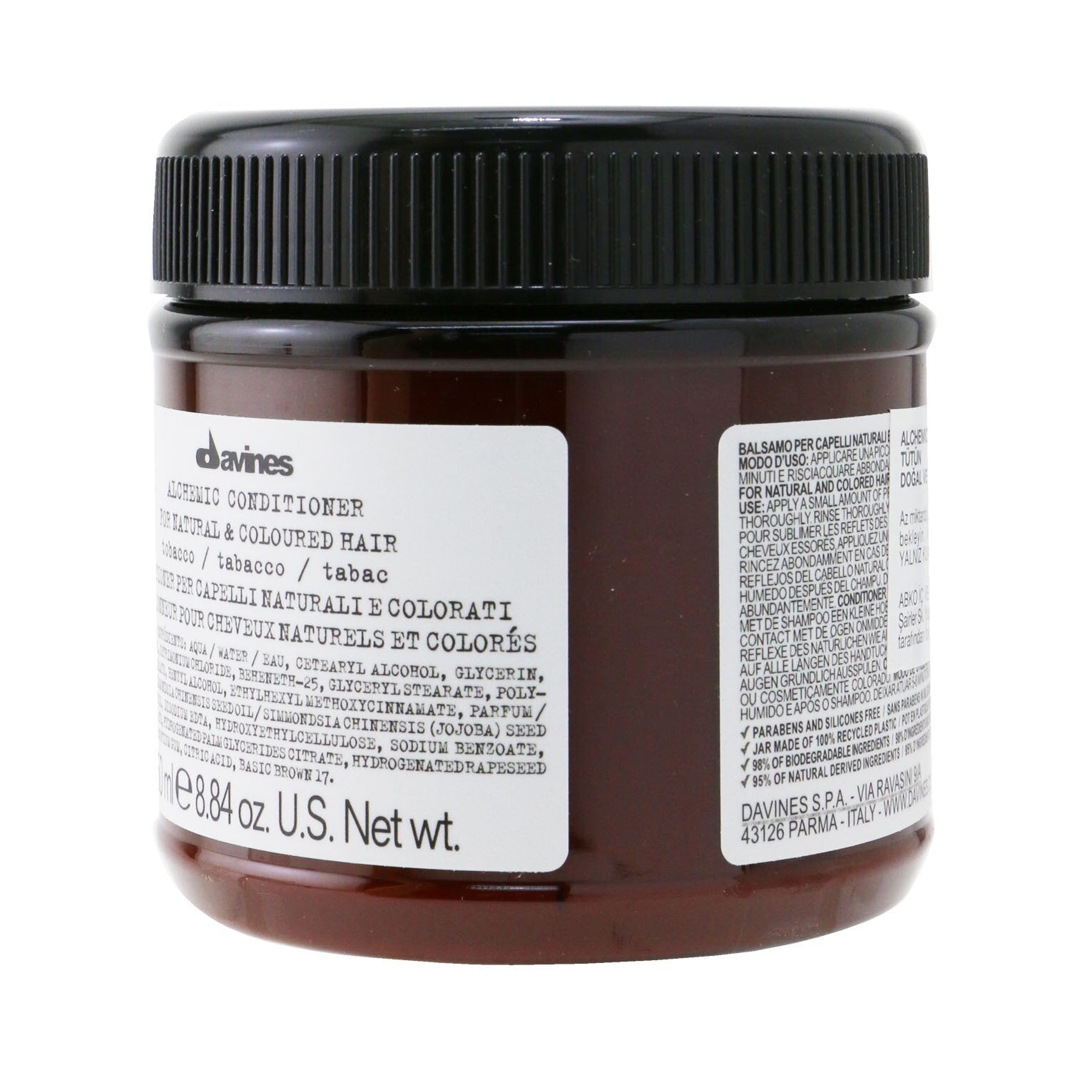 Davines Alchemic Conditioner - # Tobacco (For Natural & Coloured Hair) 250ml/8.8