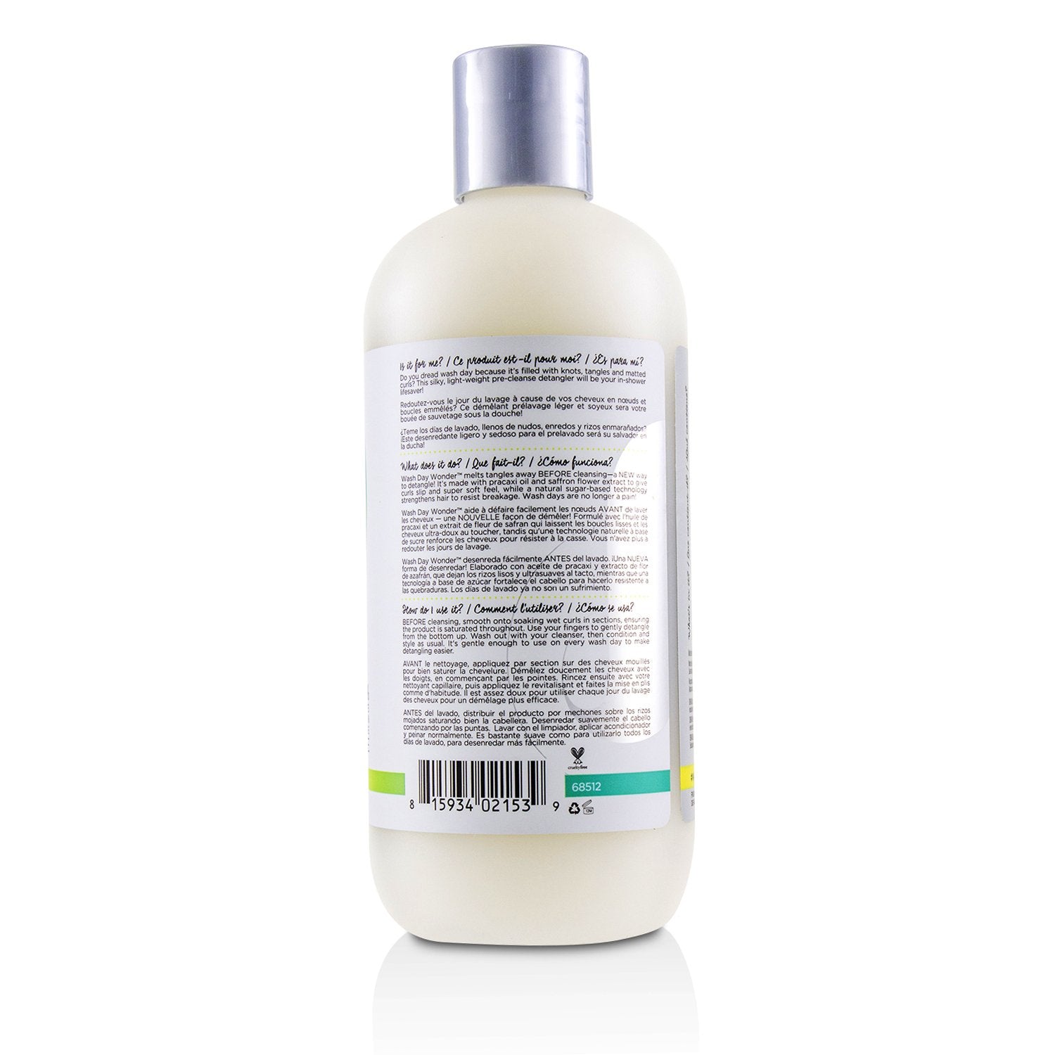 DevaCurl Wash Day Wonder (Pre-Cleanse Slip Detangler - For All Curl Types) 355ml