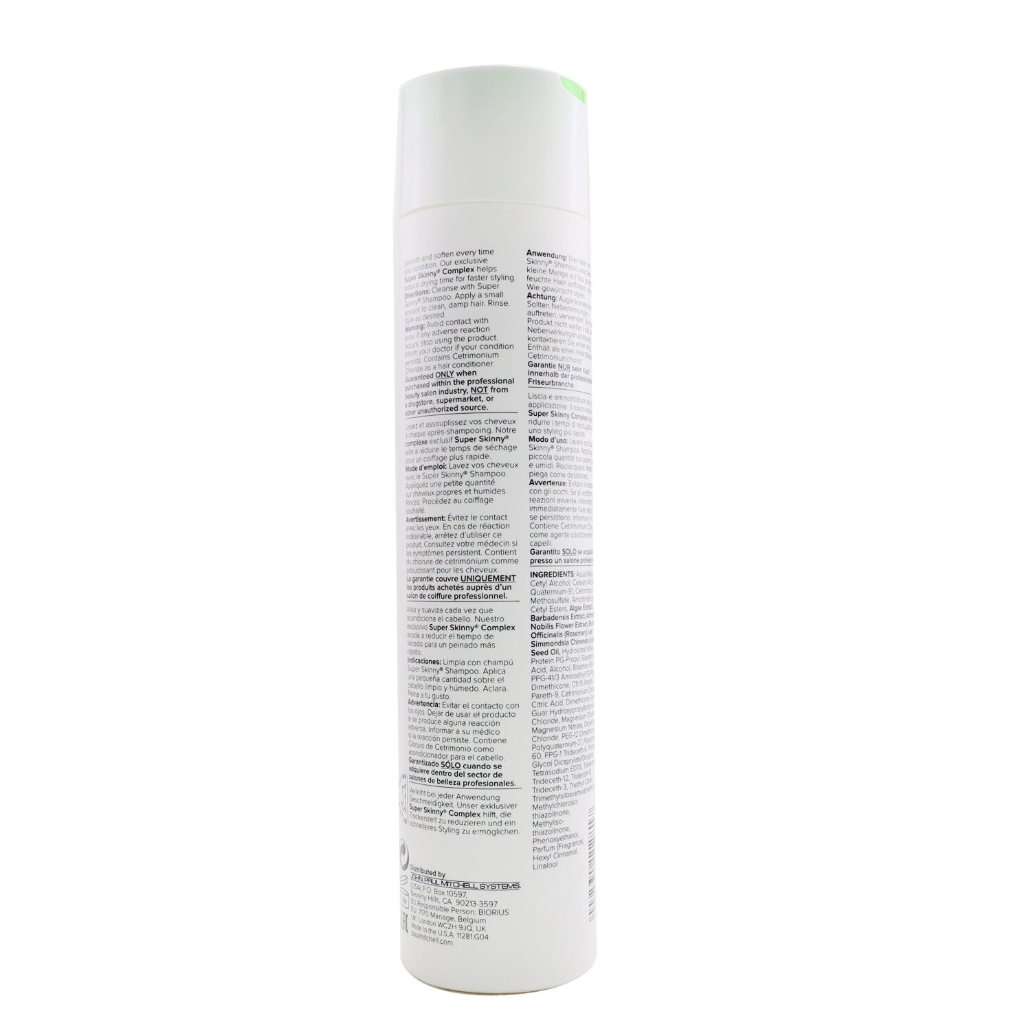 Paul Mitchell Super Skinny Conditioner (Prevents Damge - Softens Texture) 300ml/