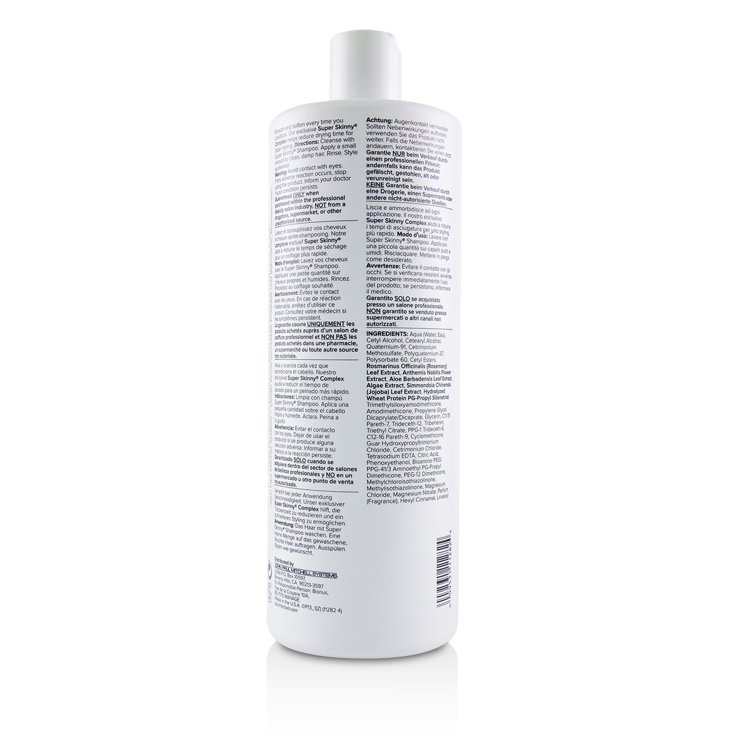 Paul Mitchell Super Skinny Conditioner (Prevents Damge - Softens Texture) 1000m
