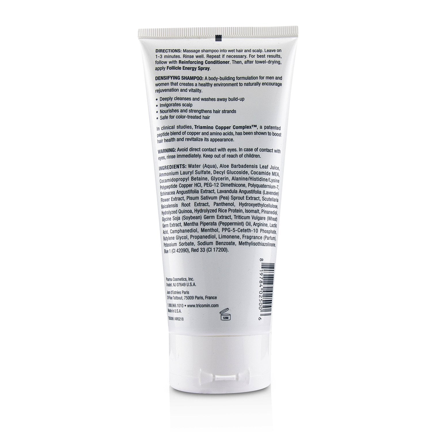 Tricomin Clinical Densifying Shampoo 177.4ml/6oz