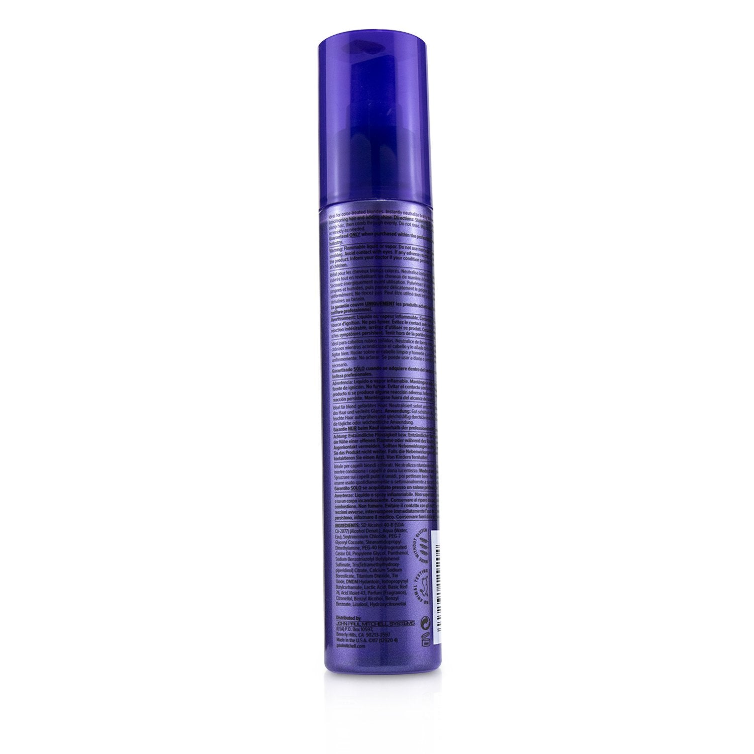 Paul Mitchell Platinum Blonde Toning Spray (Cools Brassiness - Eliminates Warmth