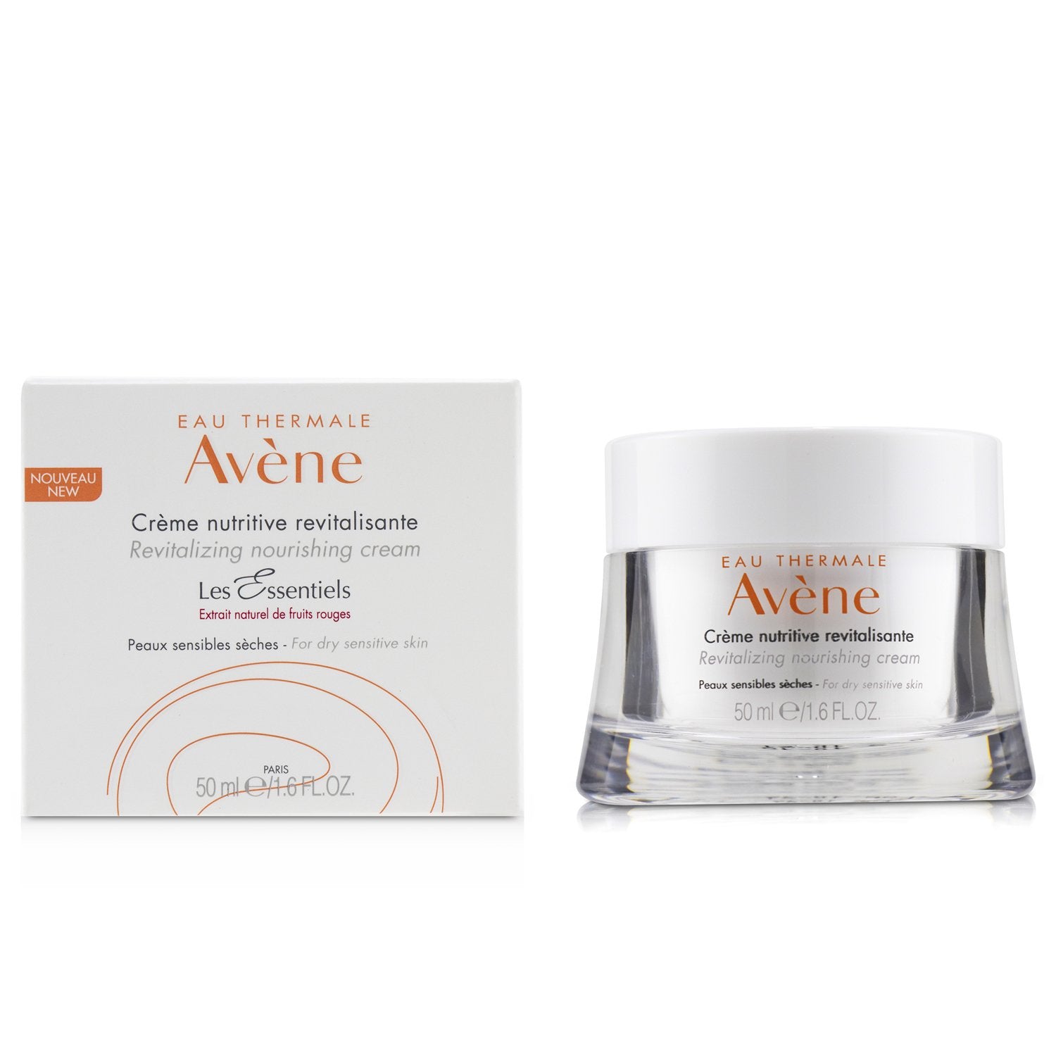 Avene Revitalizing Nourishing Cream - For Dry Sensitive Skin 50ml/1.6oz