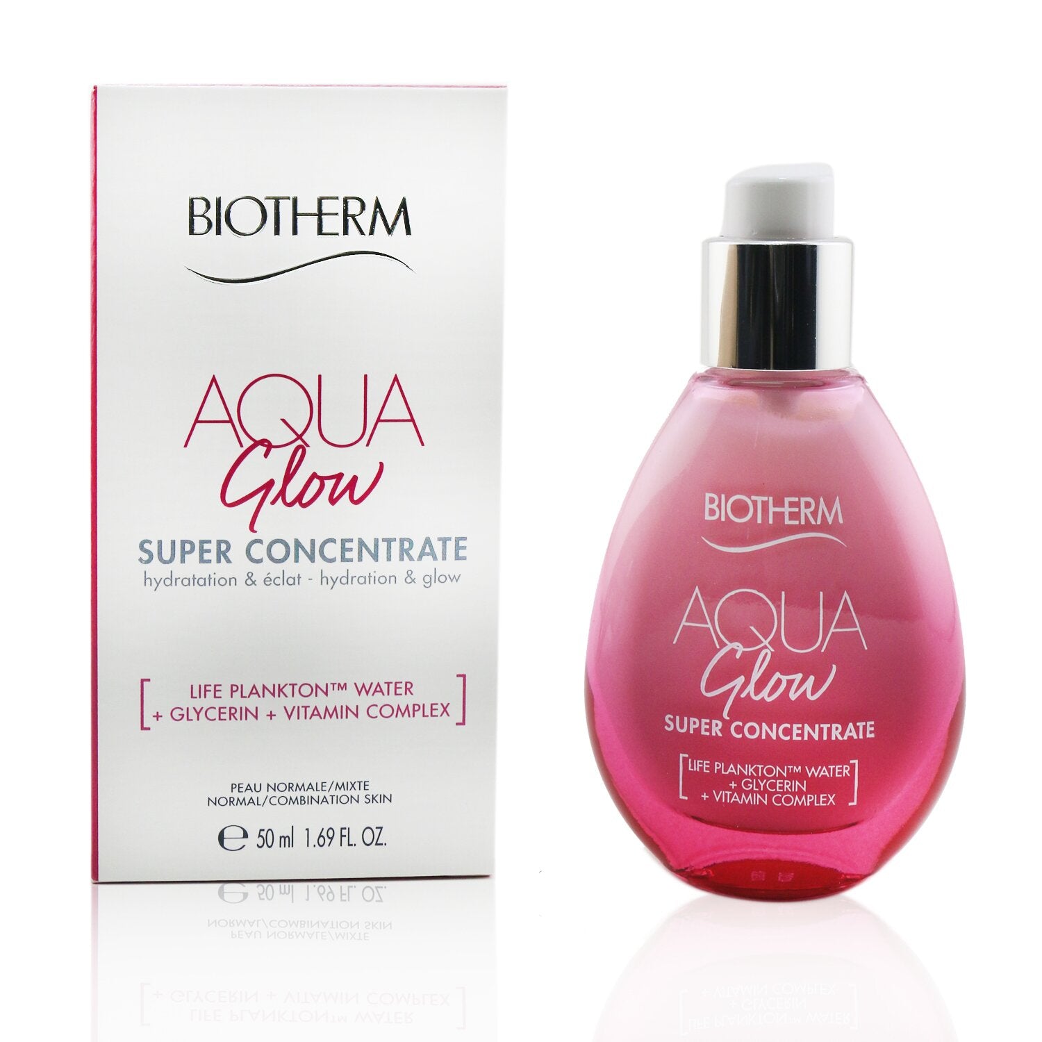 Biotherm Aqua Super Concentrate (Glow) - For Normal/ Combination Skin 50ml/1.69