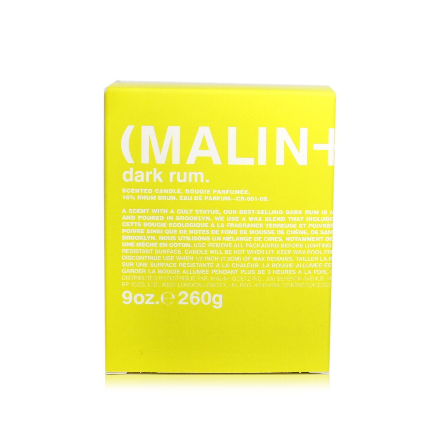 MALIN+GOETZ Scented Candle - Dark Rum 260g/9oz