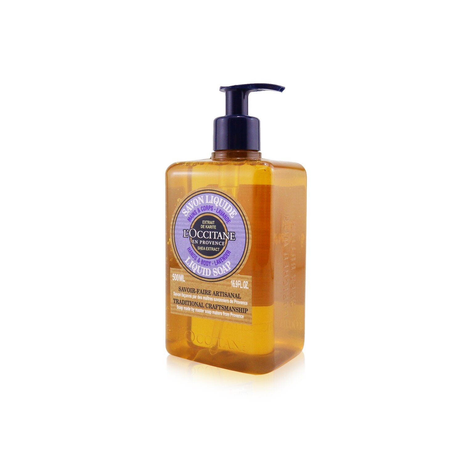 L'Occitane Lavender Liquid Soap For Hands & Body 500ml/16.9oz