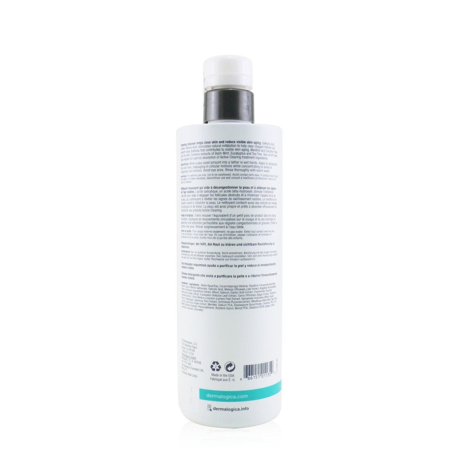 Dermalogica Active Clearing Clearing Skin Wash 500ml/16.9oz