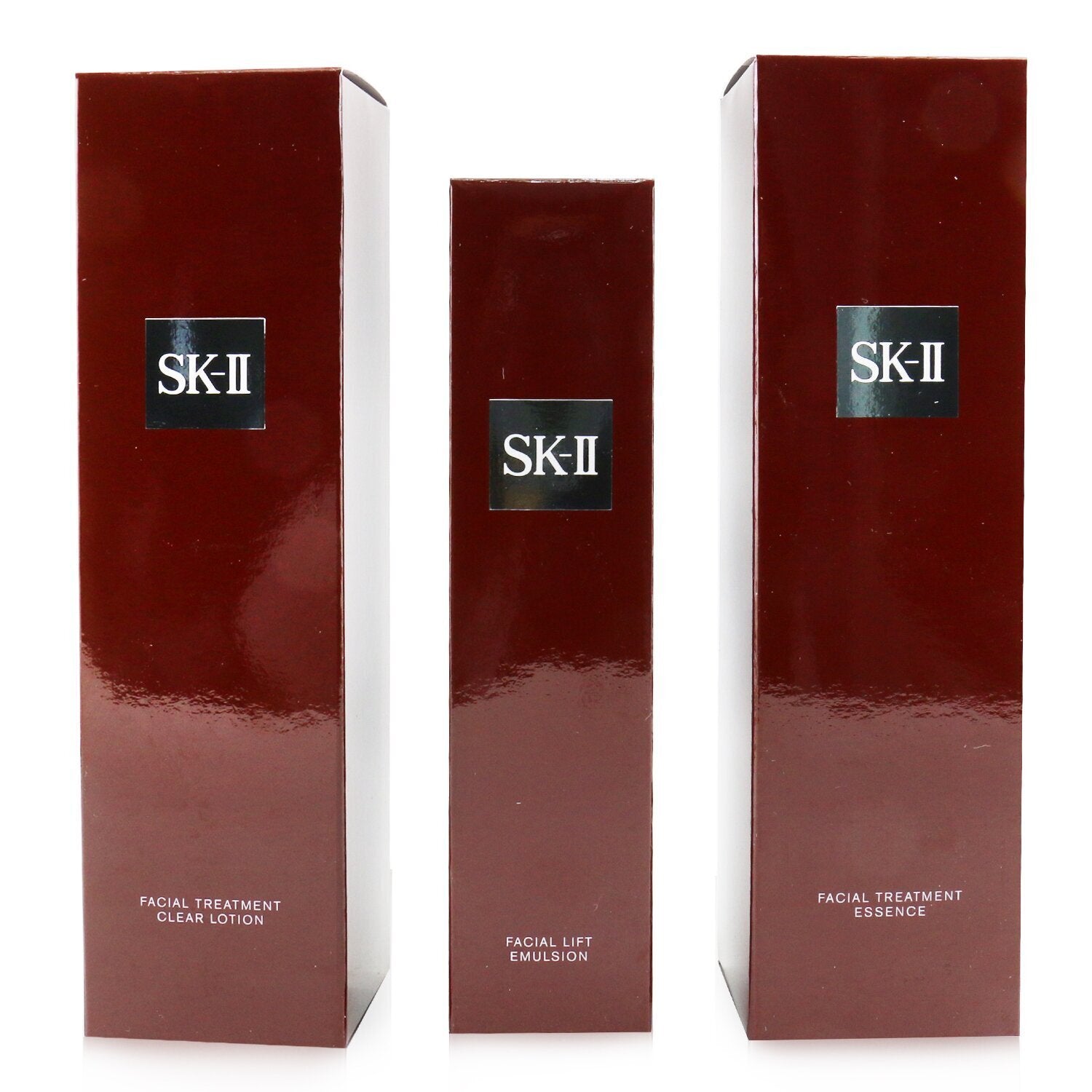 SK II Pitera Deluxe Hydrating 3-Pieces Set: Facial Treatment Essence 230ml + Fa