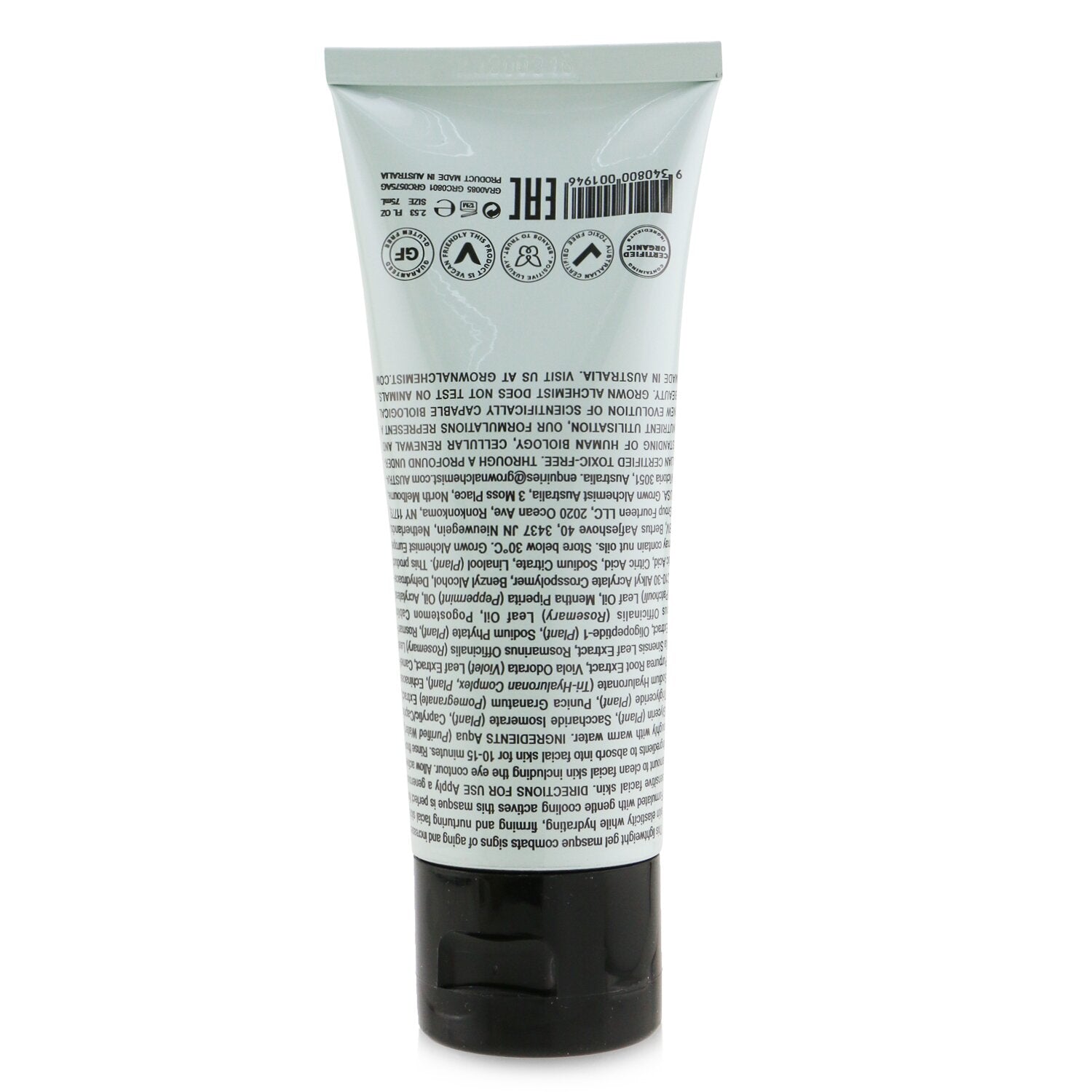 Grown Alchemist Age-Repair Gel Masque - Pomegranate Extract & Peptide Complex 75