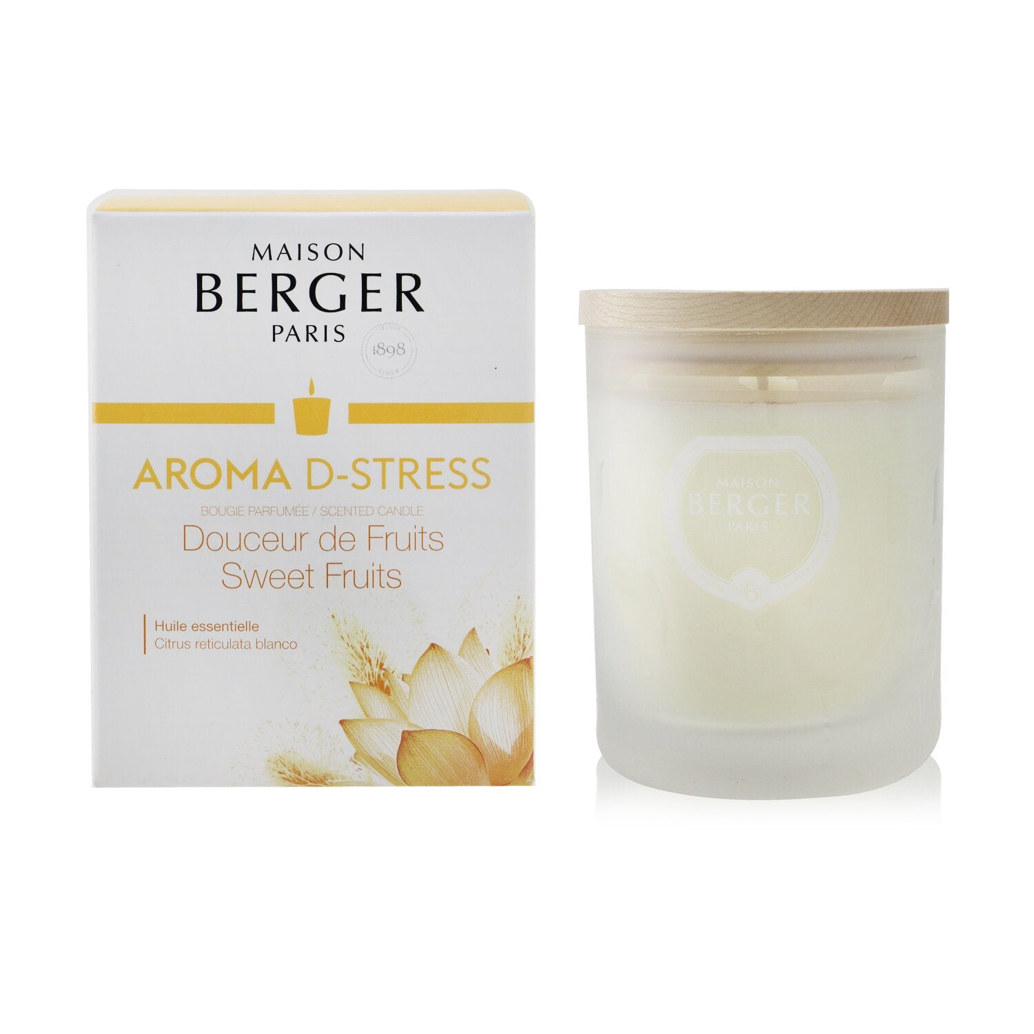 Lampe Berger (Maison Berger Paris) Scented Candle - Aroma D-Stress 180g/6.3oz