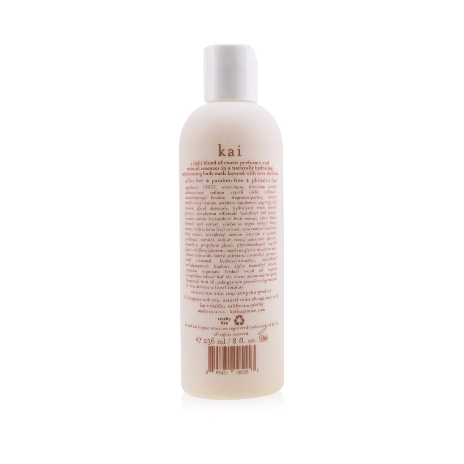 Kai Rose Body Wash 236ml/8oz