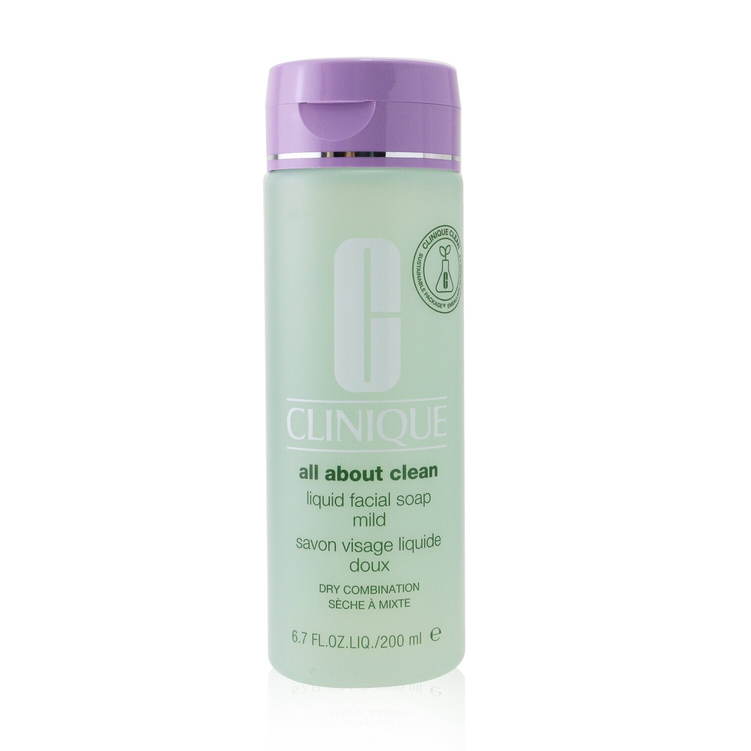 Clinique All About Clean Liquid Facial Soap Mild - Dry Combination Skin 200ml/6.