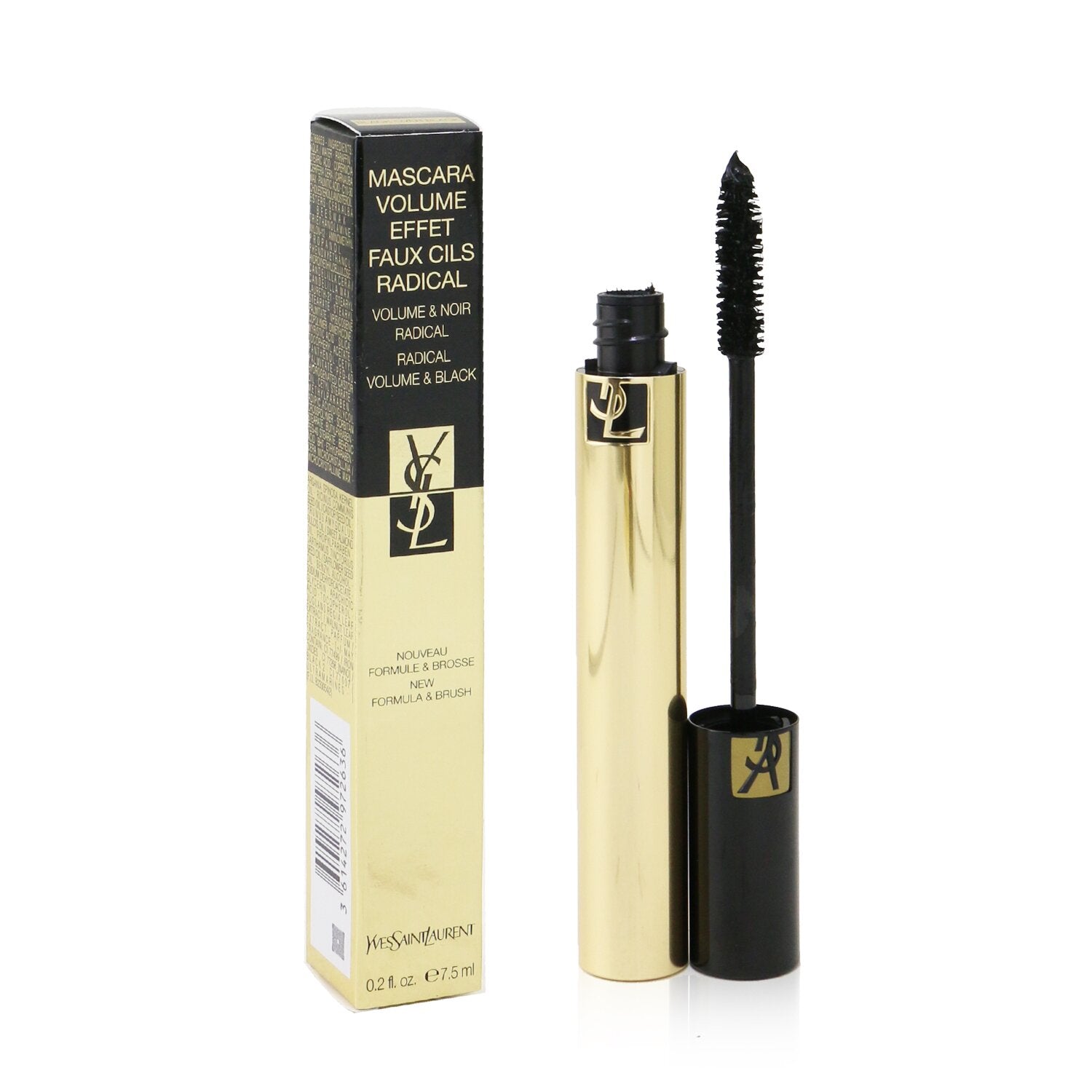 Yves Saint Laurent Mascara Volume Effet Faux Cils Radical - # Black Over Black 7