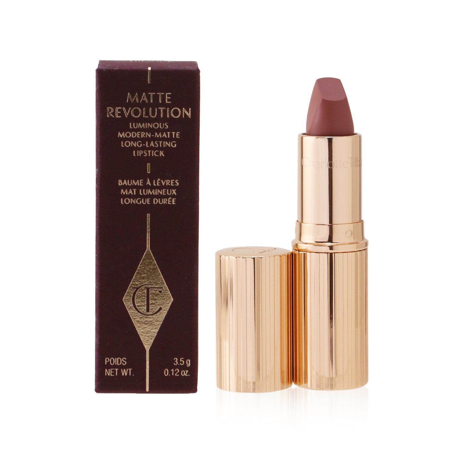 Charlotte Tilbury Matte Revolution - # Pillow Talk (Iconic Matte Nude Pink)  3.5