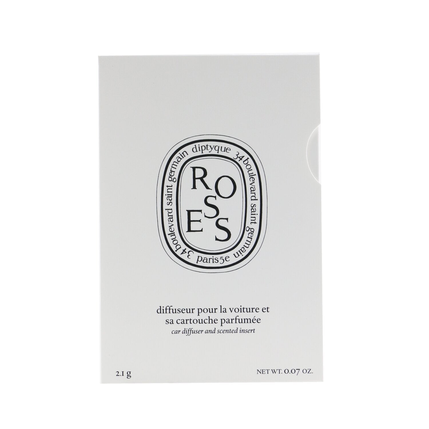 Diptyque Car Diffuser - Roses 2.1g/0.07oz