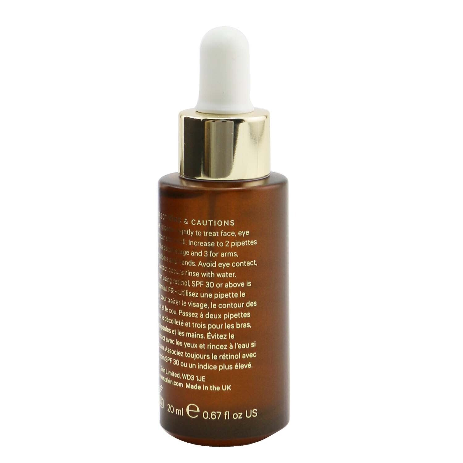 MZ Skin Retinol Skin Booster 2% Encapsulated Vitamin A Resurfacing Treatment 20m