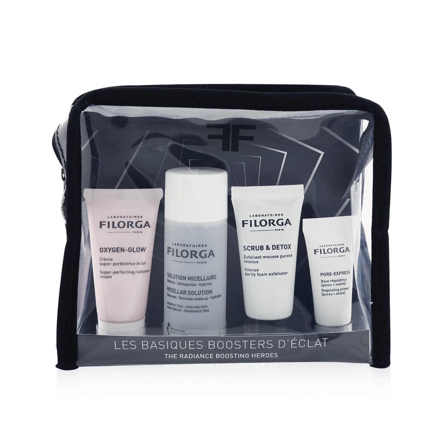 Filorga The Radiance Boosting Heroes Set: Oxygen Glow Cream 15ml + Micellar Solu