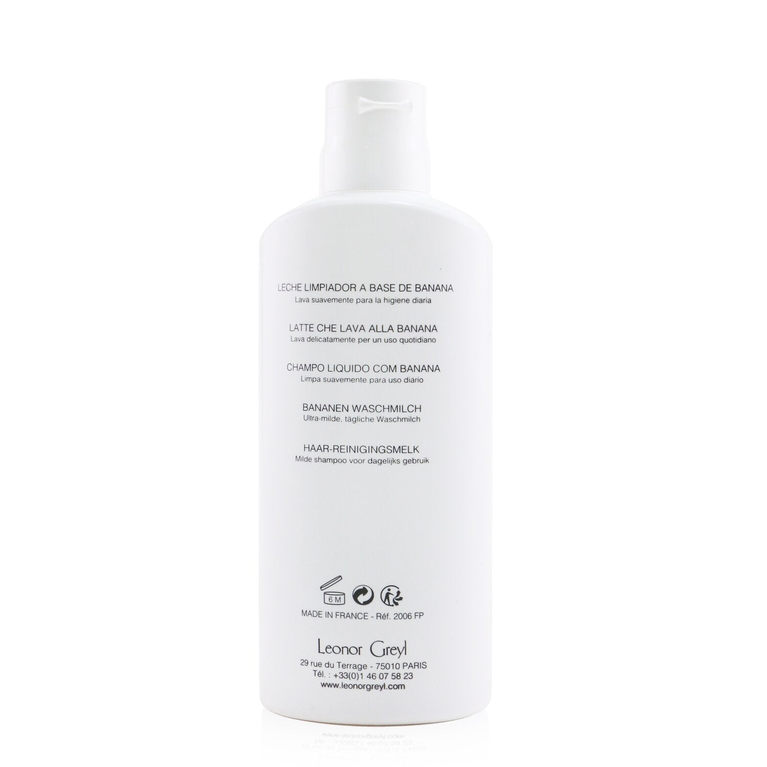 Leonor Greyl Lait Lavant A La Banane Gentler Than A Shampoo For Everyday Use 200