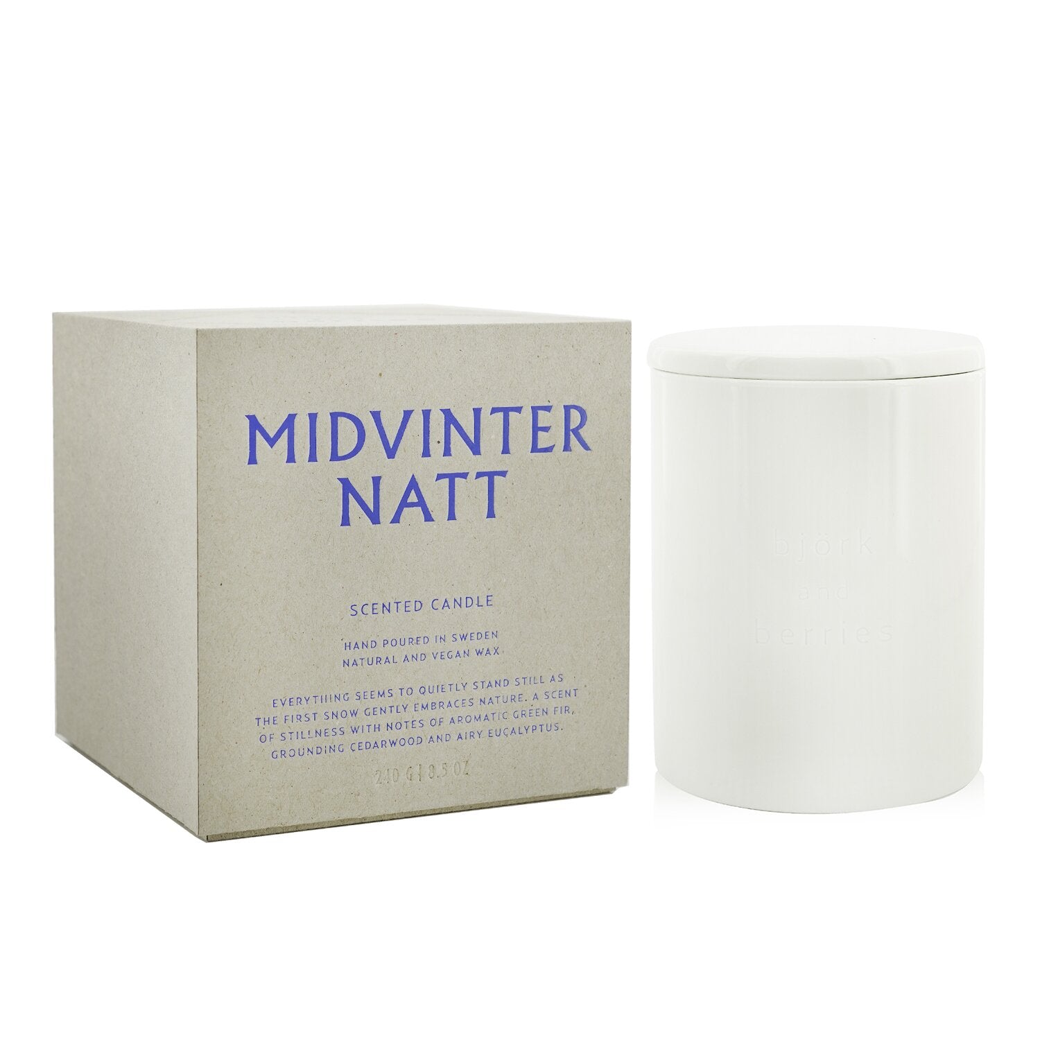 Bjork & Berries Scented Candle - Midvinternatt 240g/8.5oz