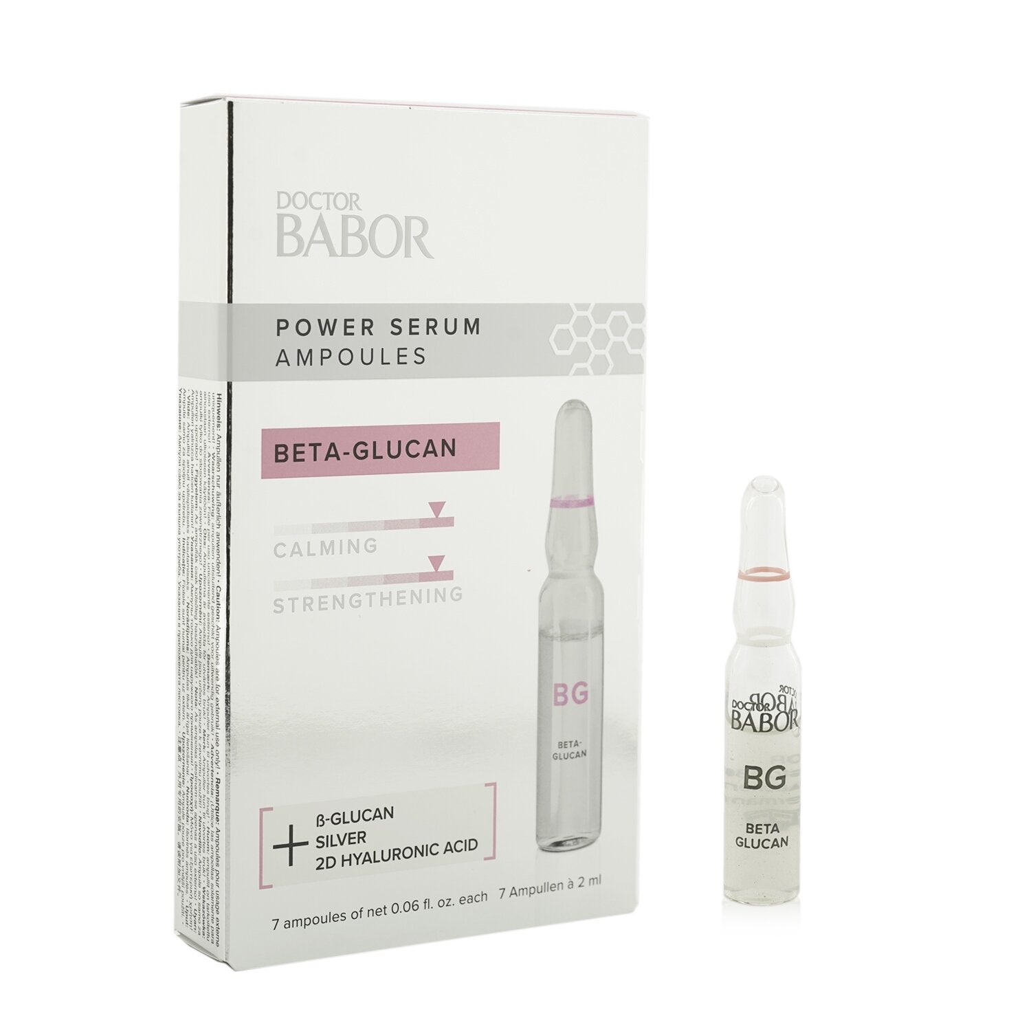 Babor Doctor Babor Power Serum Ampoules - Beta-Glucan 7x2ml/0.06oz