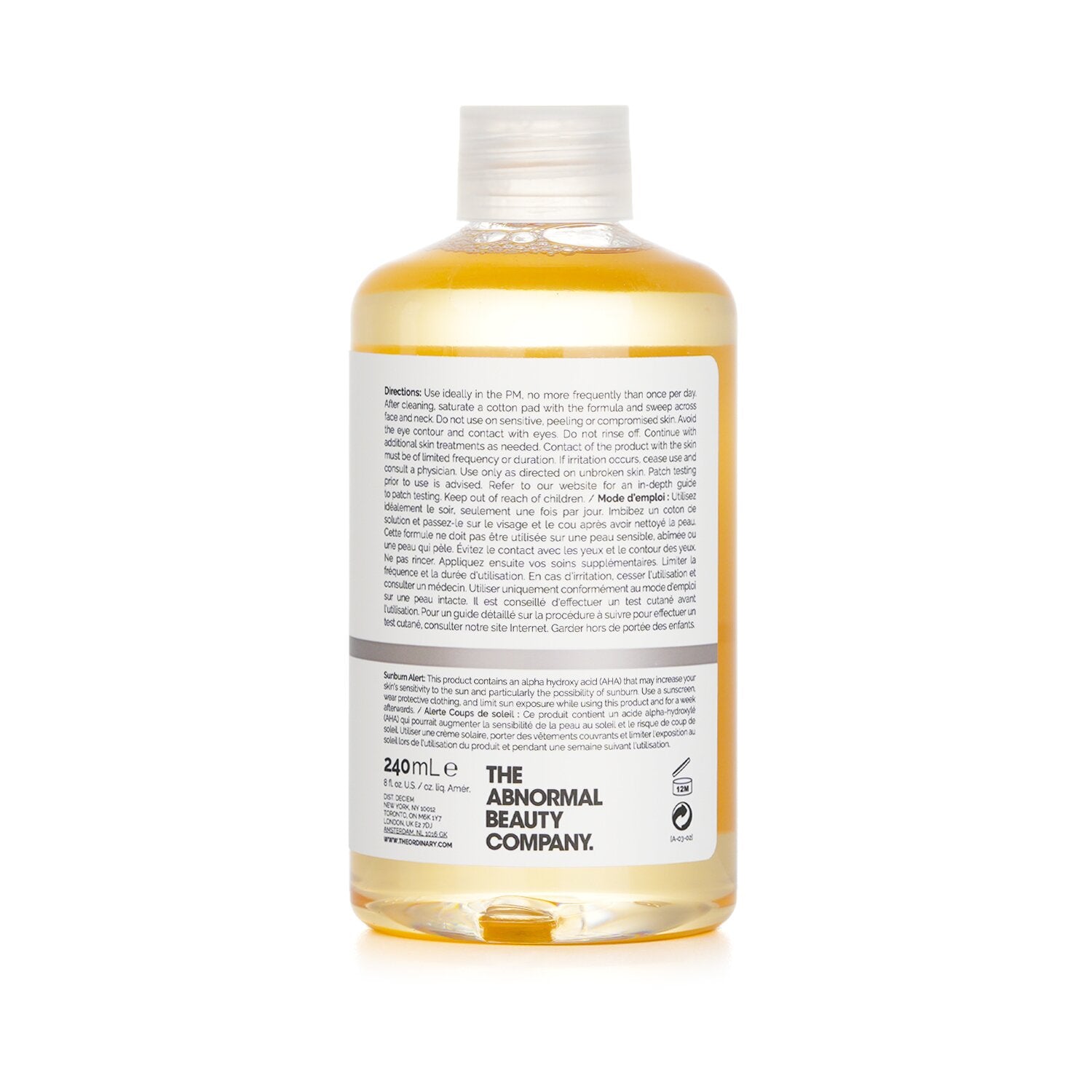 The Ordinary Glycolic Acid 7% Toning Solution 240ml/8oz