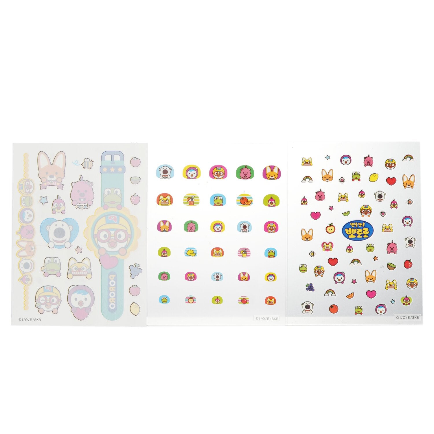 April Korea Pororo Nail + Hand Tattoo - # SPR 01 1pc