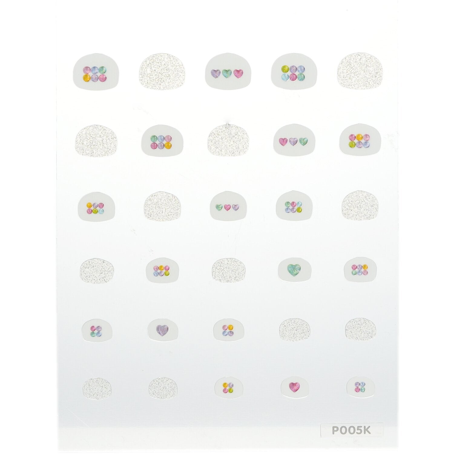 April Korea Princess Kids Nail Sticker - # P005K 1pack